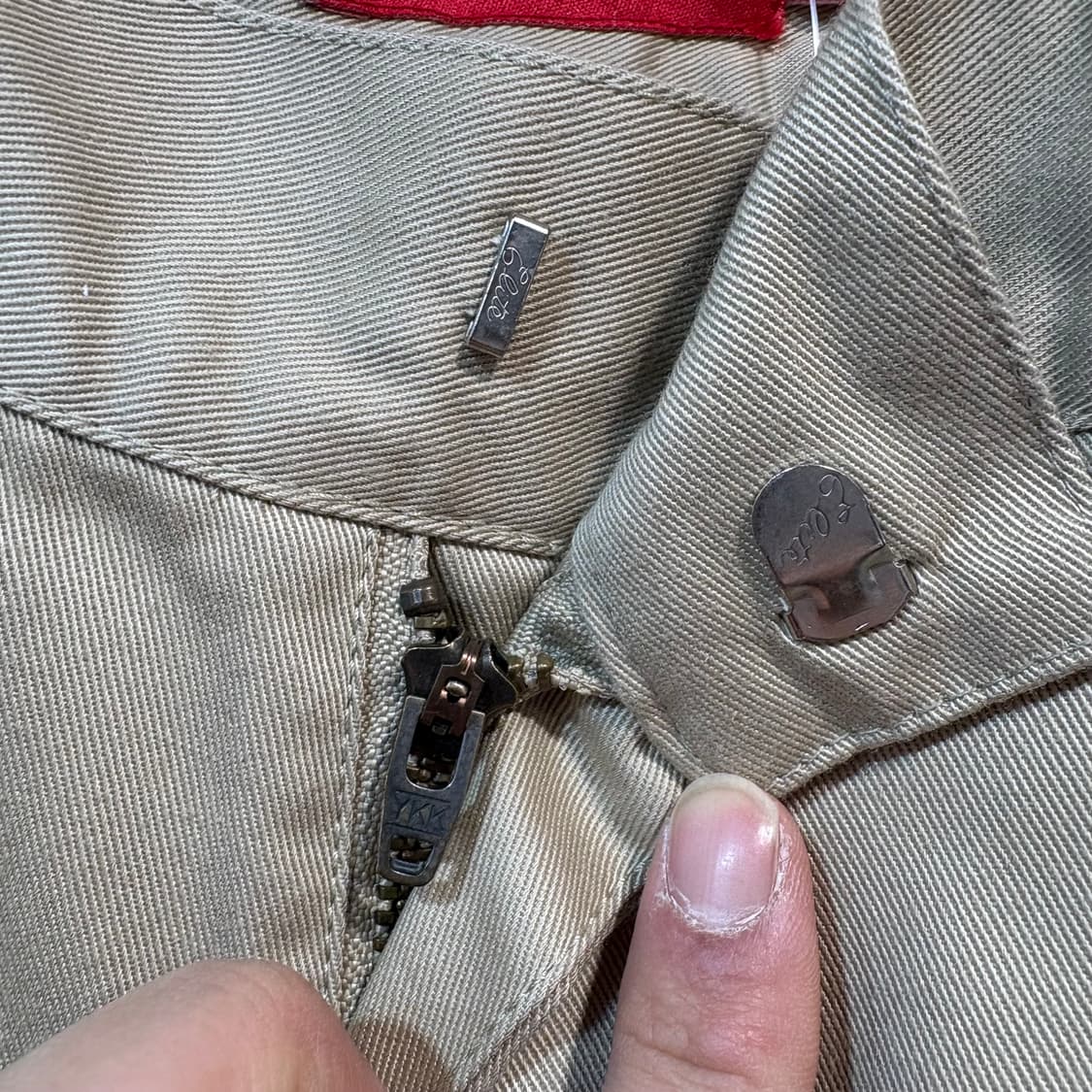 [36] SUPREME 슈프림 베이지 면바지 상품이미지3