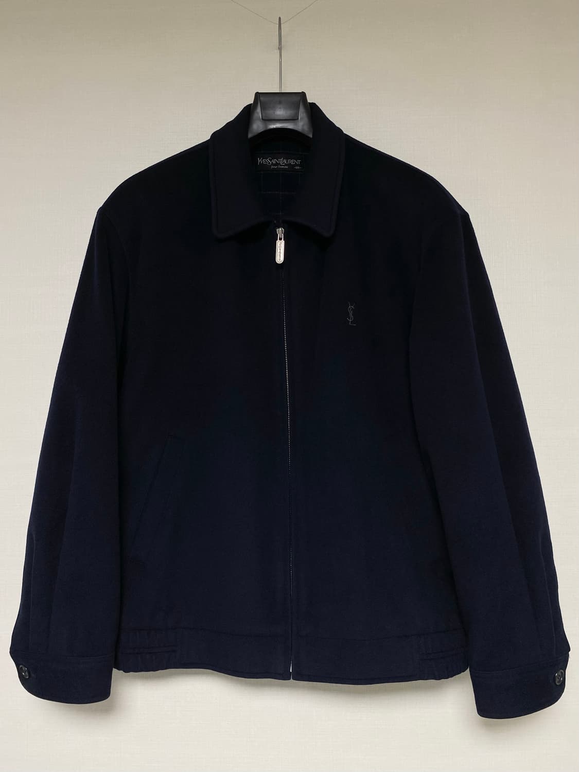 YVES SAINT LAURENT 울캐시미어 점퍼 상품이미지1