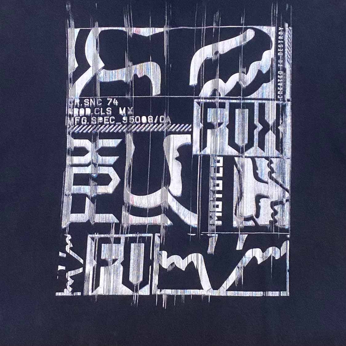 미국 빈티지 FOX 레이싱 포인트 반팔티 상품이미지4