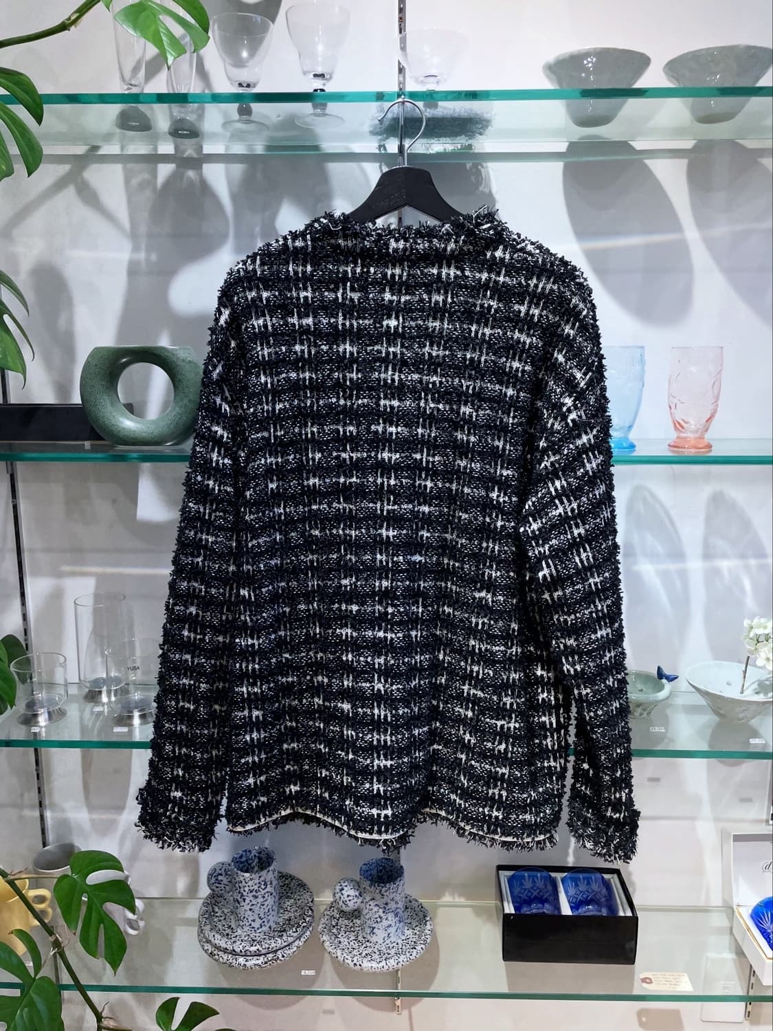 디스커버드 coco tweed knit jacket 상품이미지2