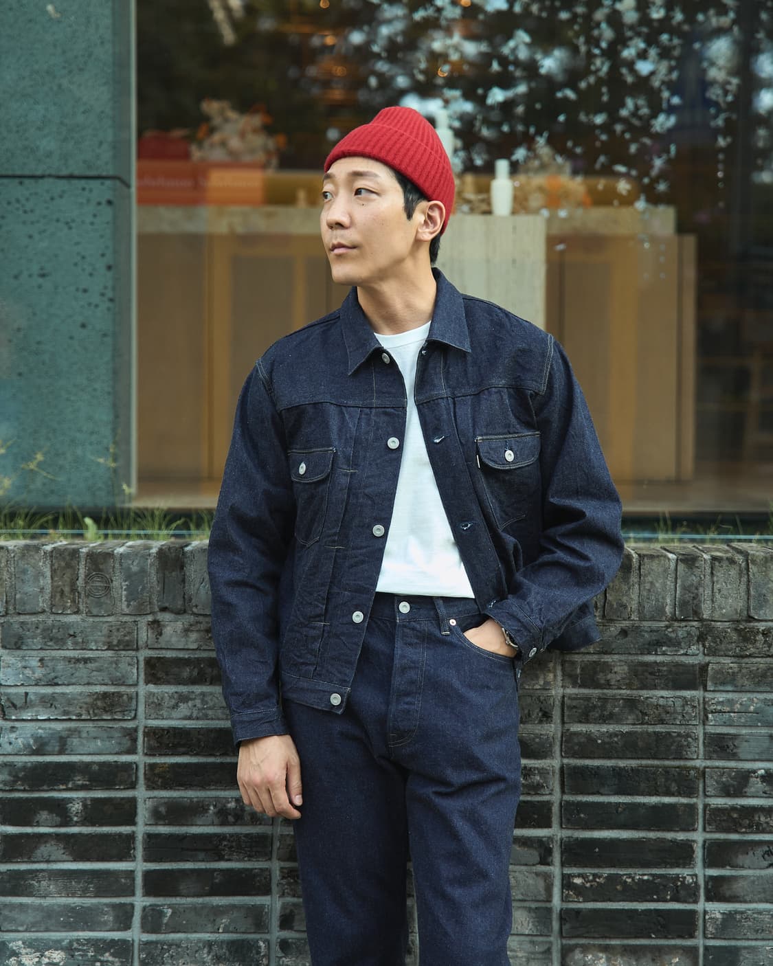 피그벨 lot300 데님자켓 40사이즈 상품이미지1