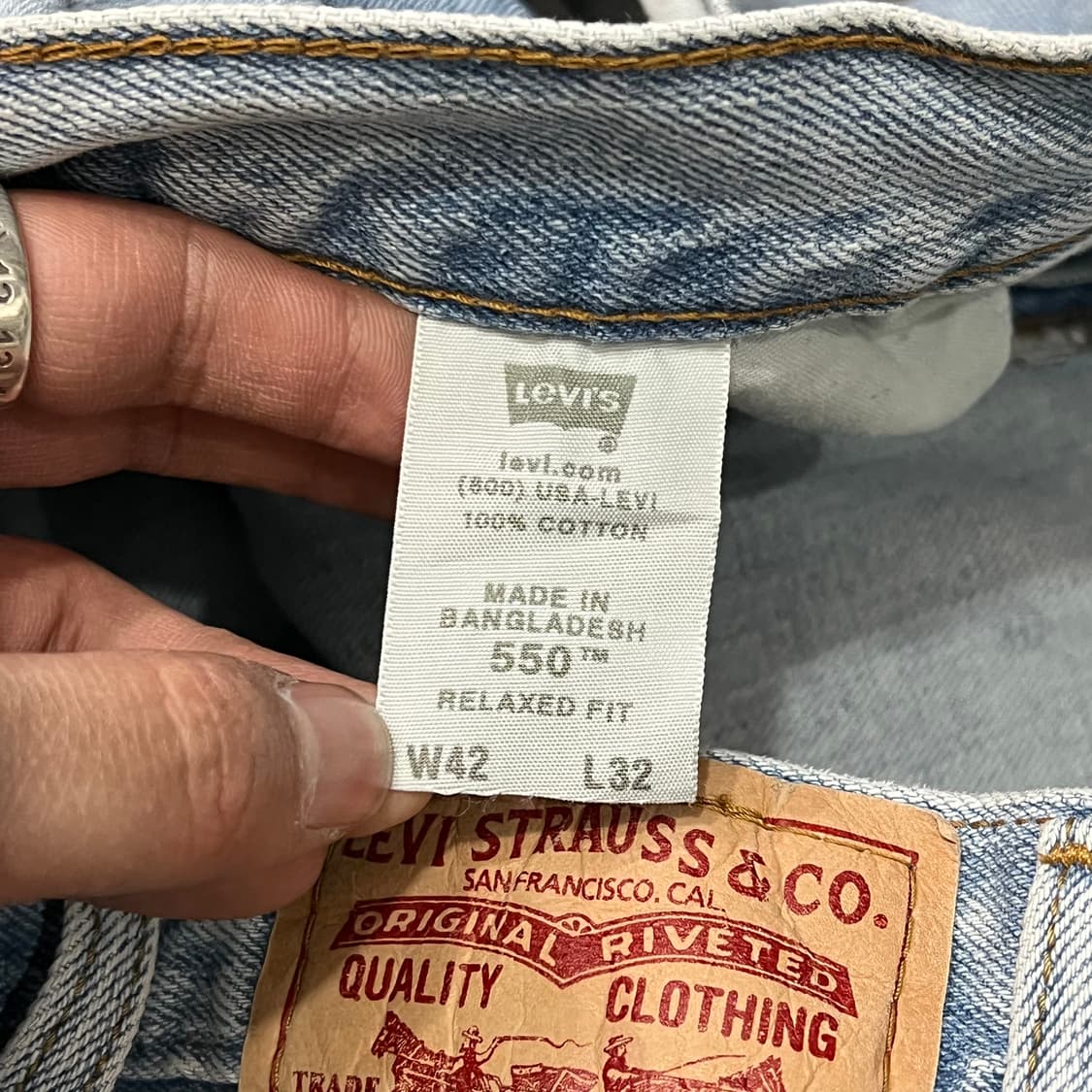  리바이스 550 데님 팬츠 y15231 상품이미지7