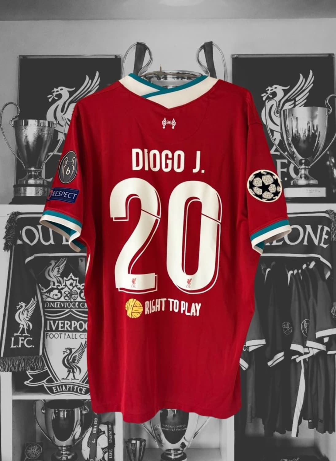 20-21 리버풀 홈 디오고 조타 유니폼 정품 상품이미지1