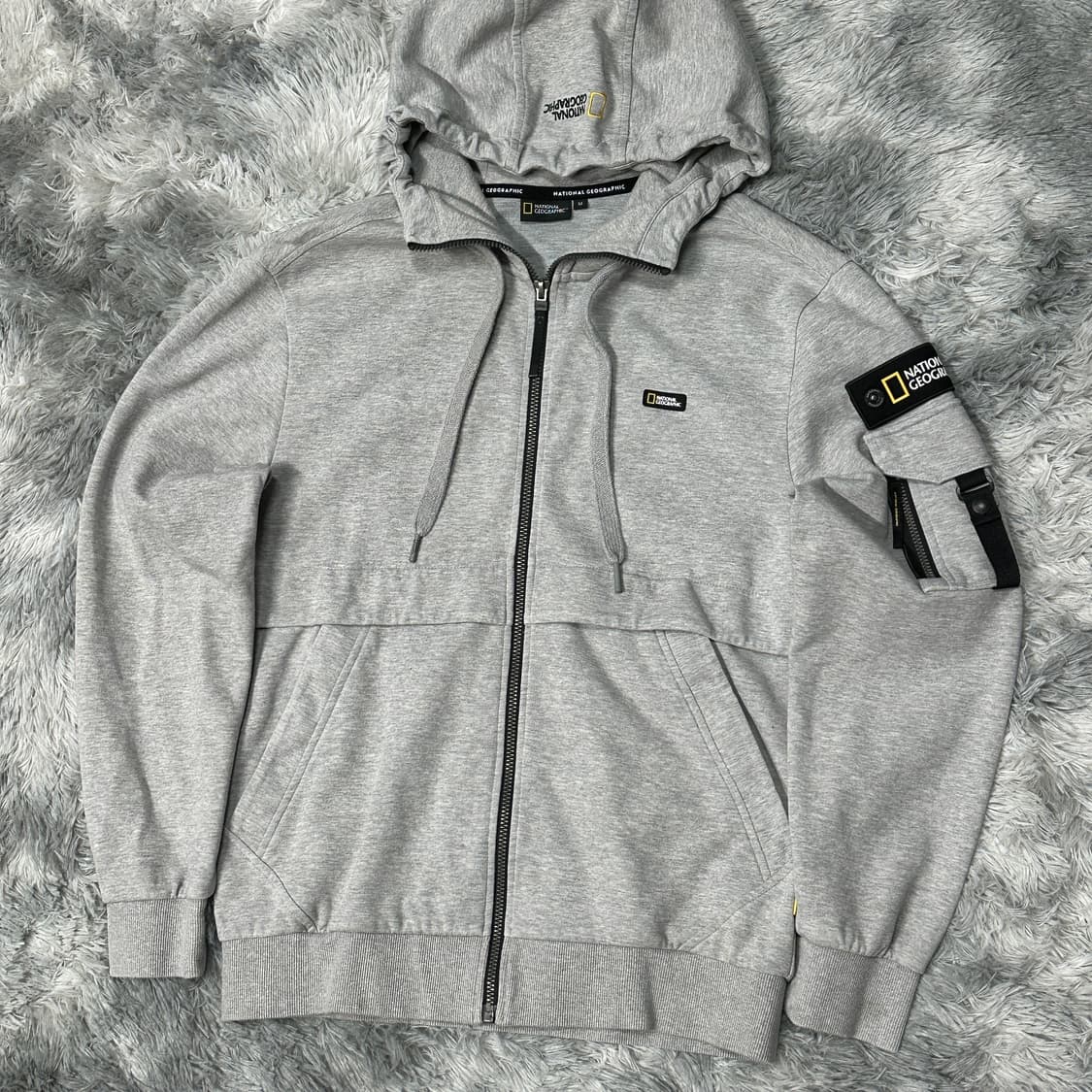 내셔널지오그래픽 와펜 유틸리티 후드집업 m 상품이미지1