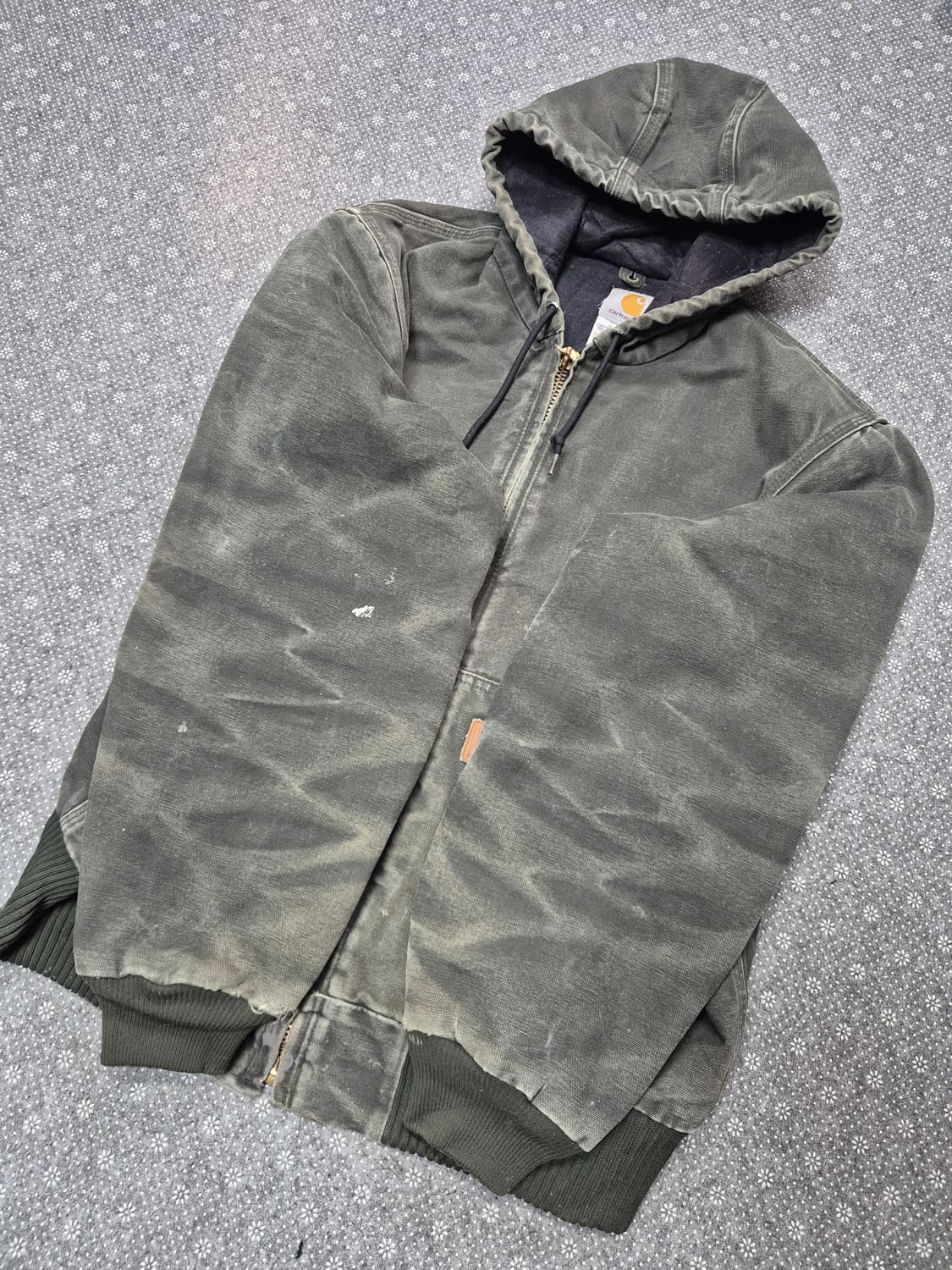 [M] 칼하트 액티브 모스그린 하드페이딩- 295 상품이미지1