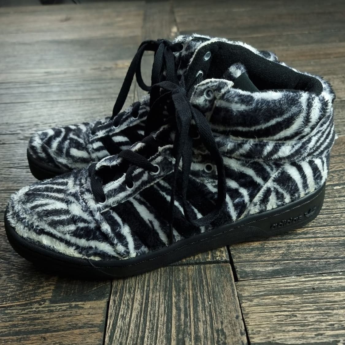 [아디다스 X 제레미스캇] 지브라 백호 에니멀 포럼 하이 01586 상품이미지4