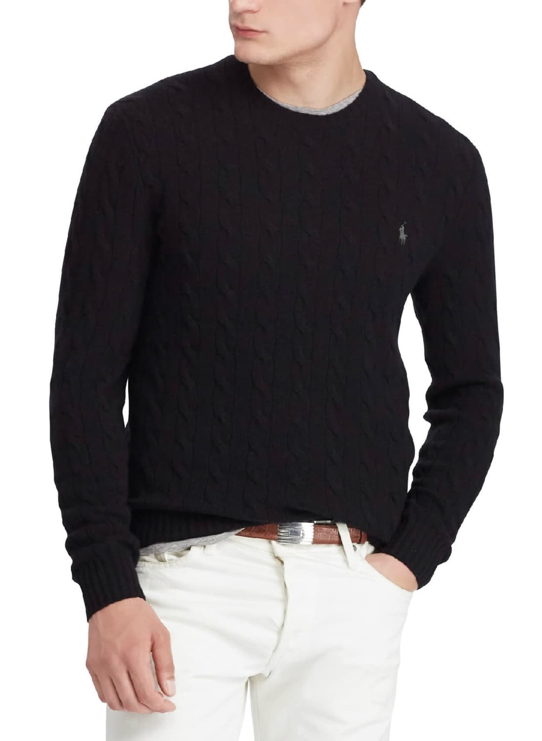 폴로 캐시미어 니트 상품이미지2