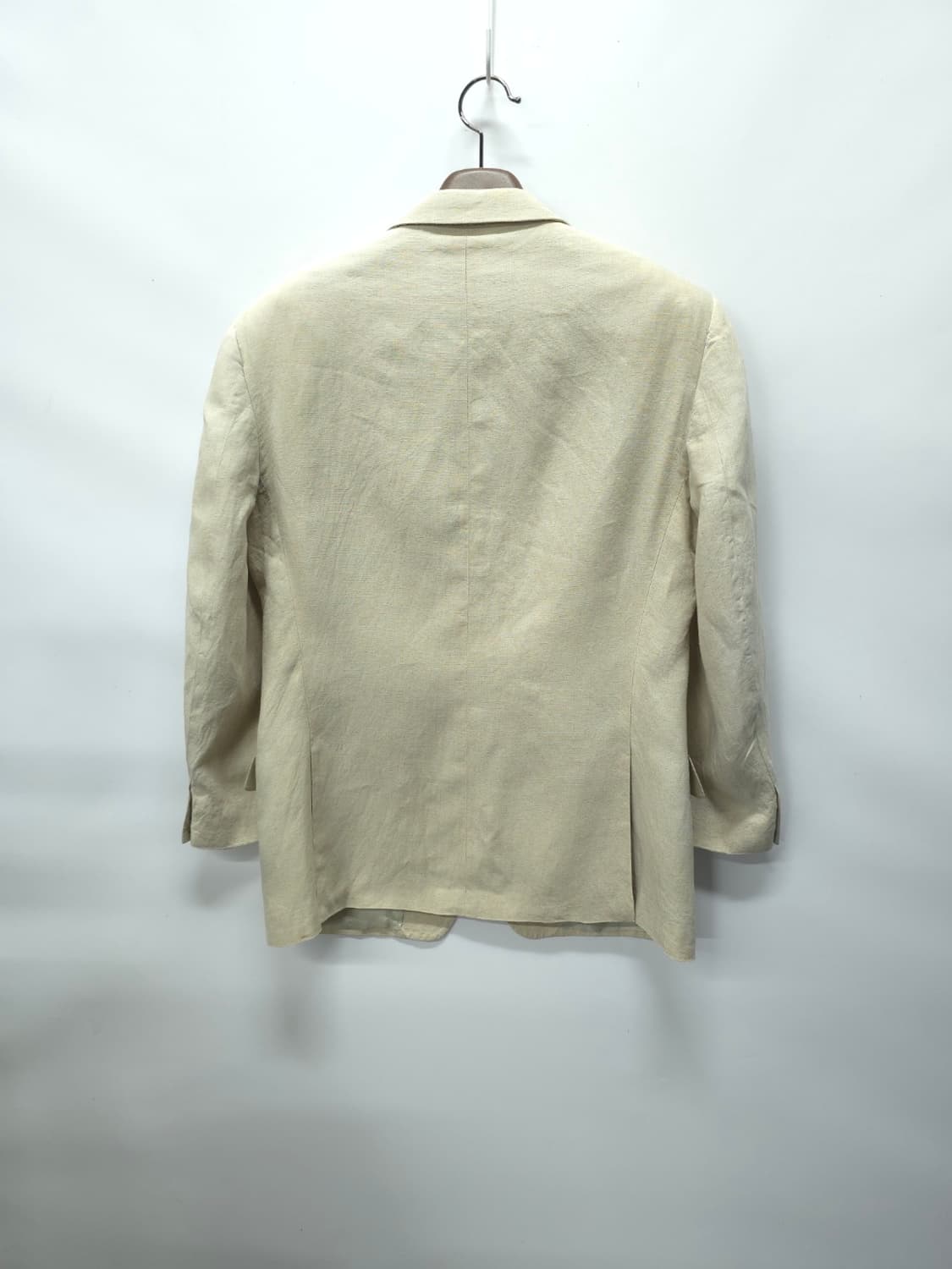 에르메네질도 제냐 소프트 라인 베이지 린넨 블레이저 (스위스 메이드) 상품이미지5
