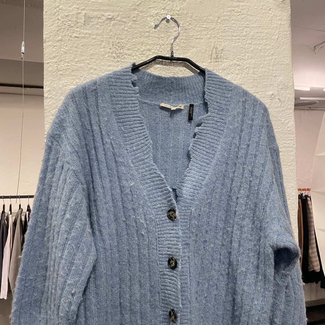 헬무트랭 디스트레스드 가디건 상품이미지2