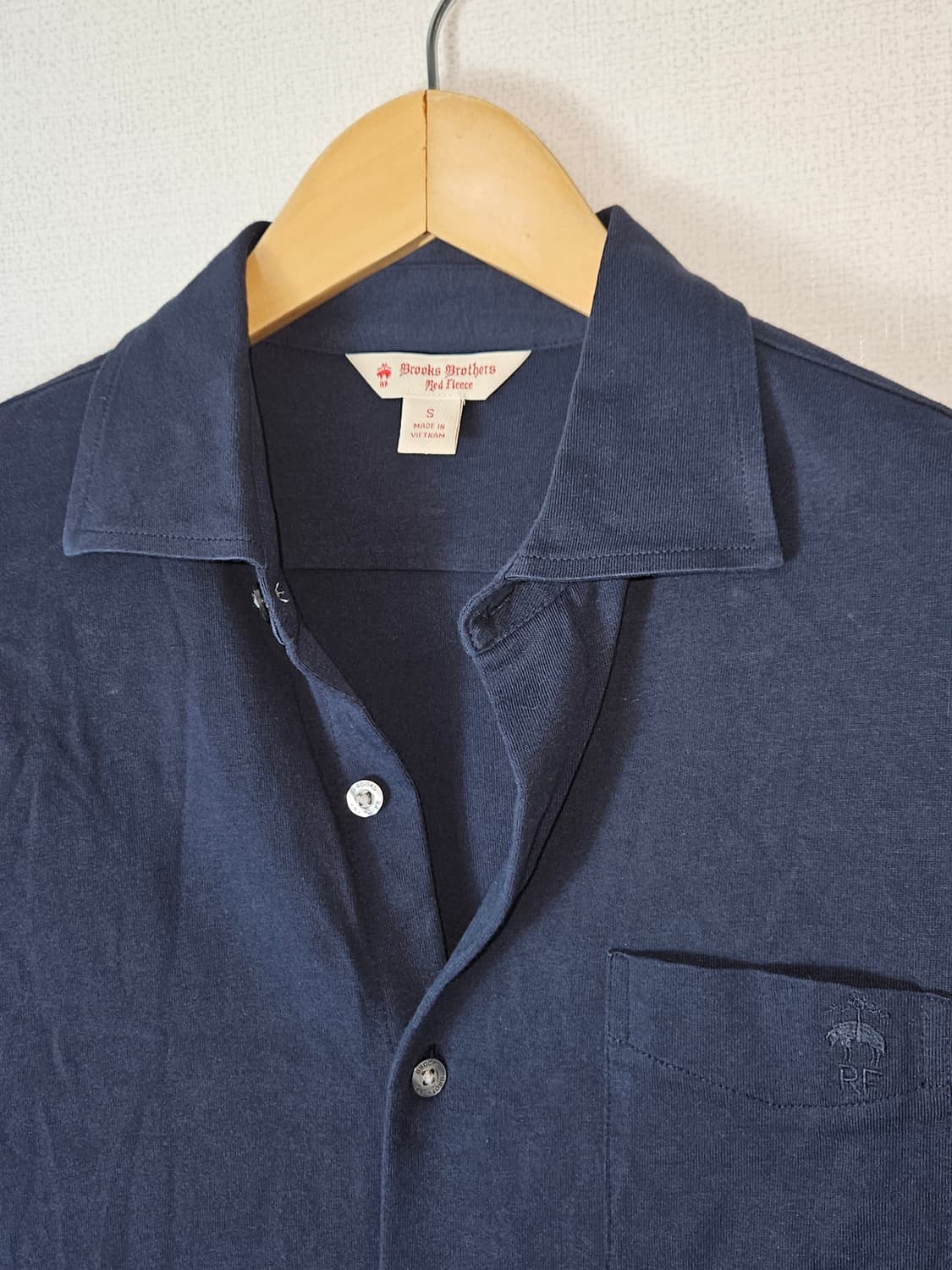 브룩스브라더스 레드플리스 반팔셔츠 클래식 S 95 옴므 1818 상품이미지3