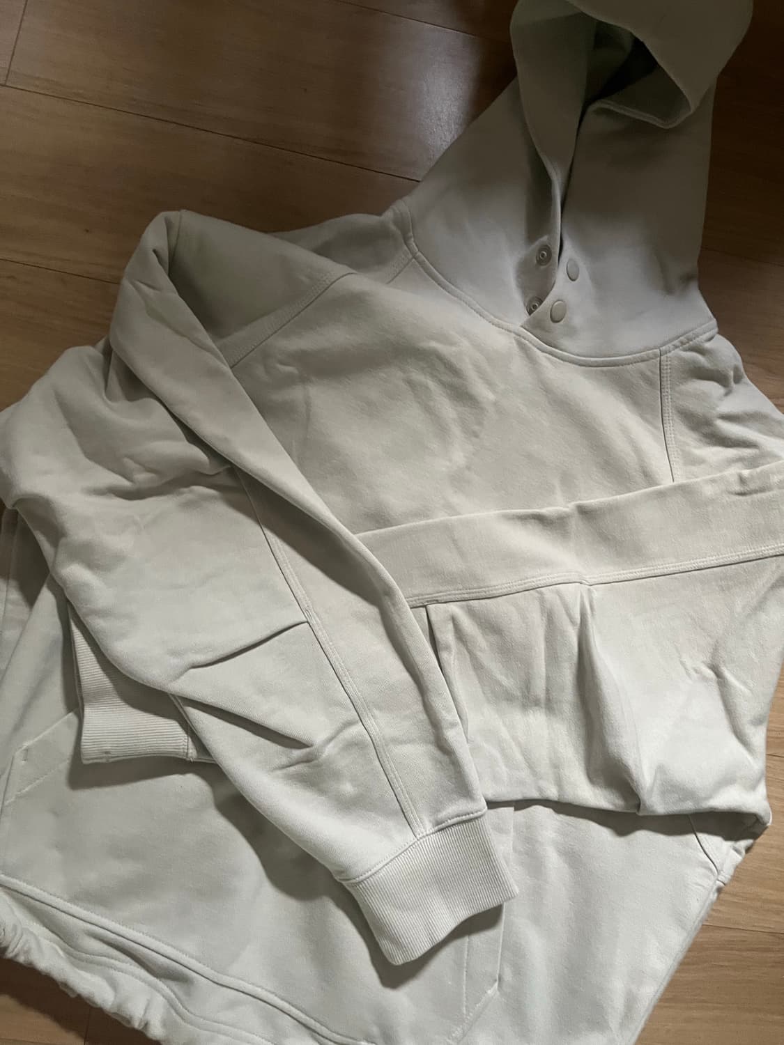 무신사 스탠다드 시티레저 오버사이즈 후드티 L 새상품 상품이미지1