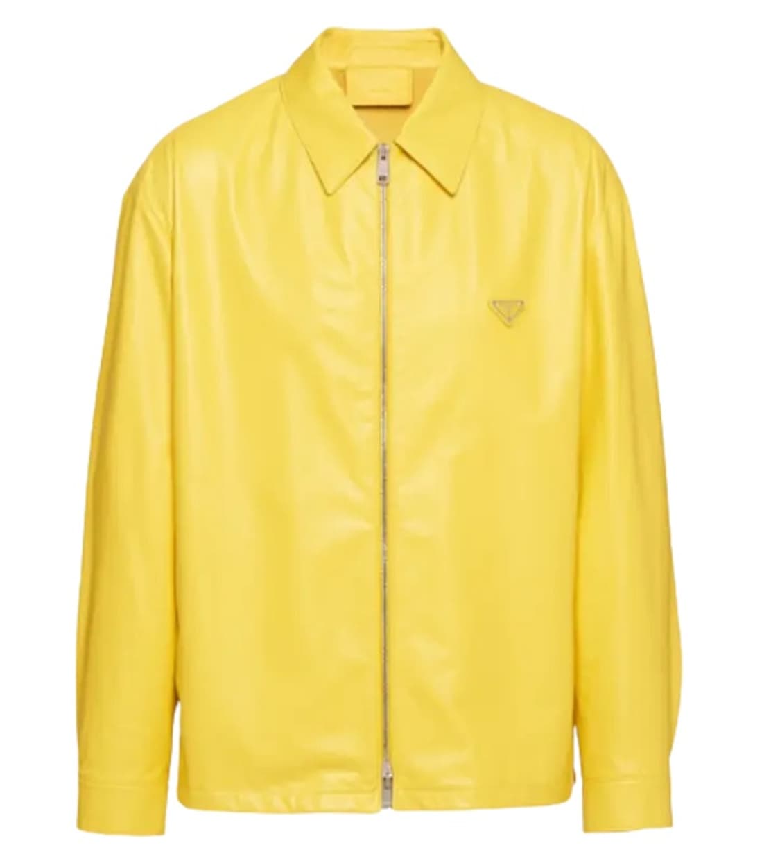 프라다 sunny yellow nappa leather jacket 상품이미지1