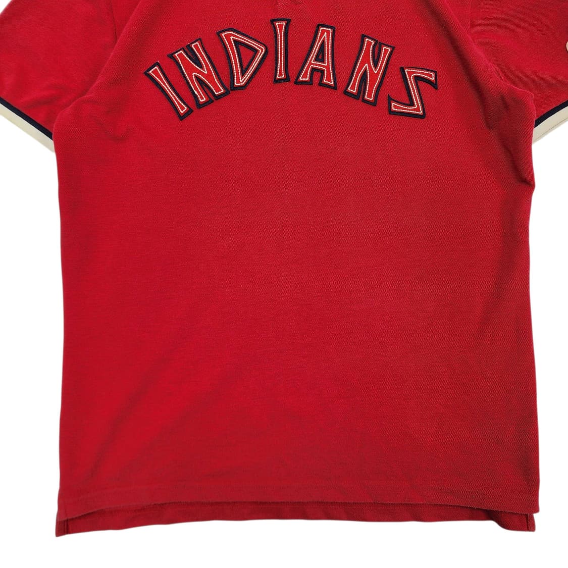 100 MLB INDIANS 피케 반팔 셔츠 상품이미지3