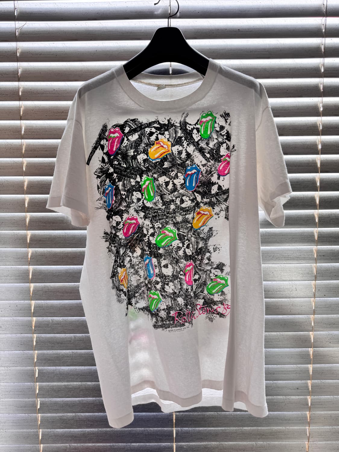 [XXXL] 80s 롤링스톤즈 밴드티 상품이미지1