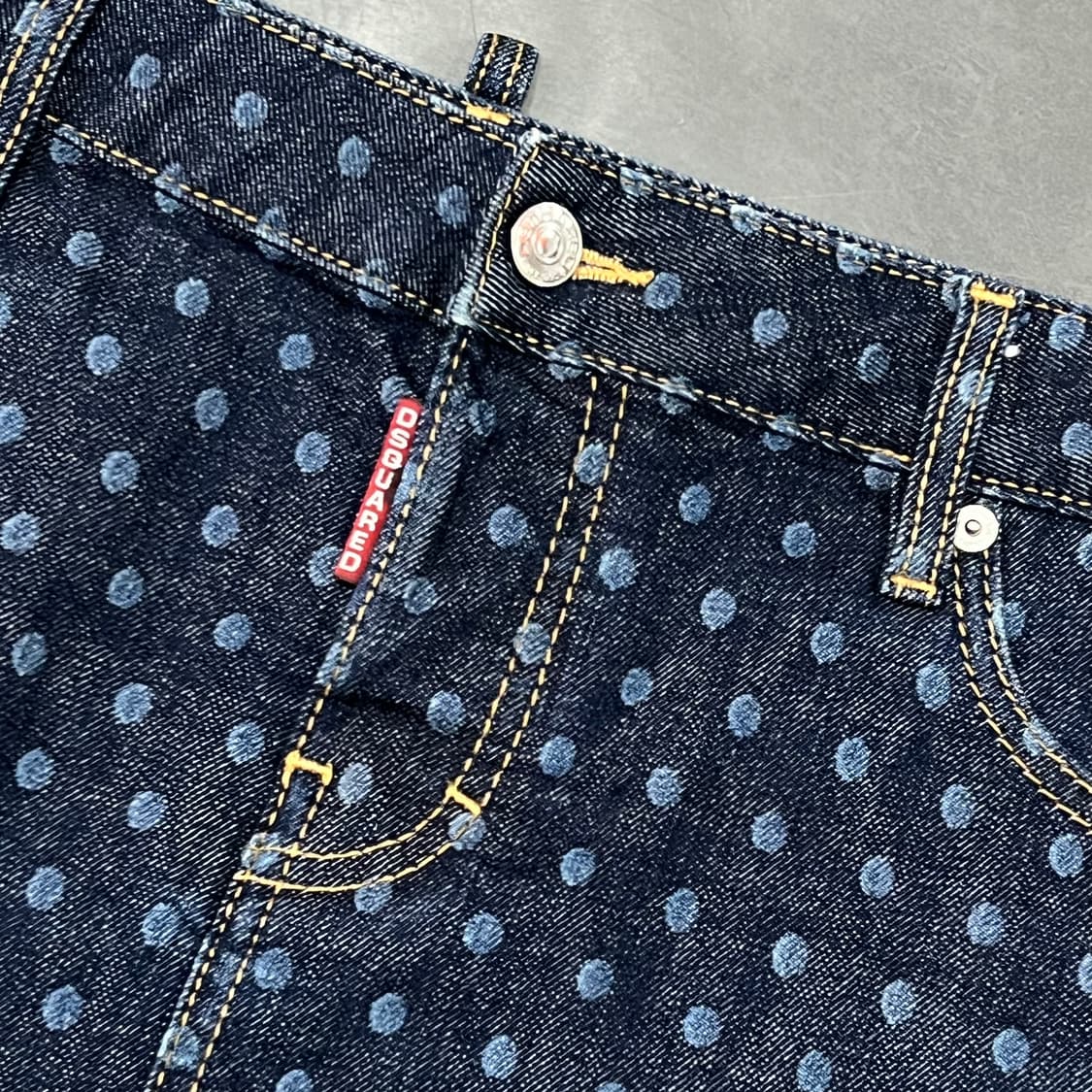  디스퀘어드2 도트 데님 스커트 y15867 상품이미지4