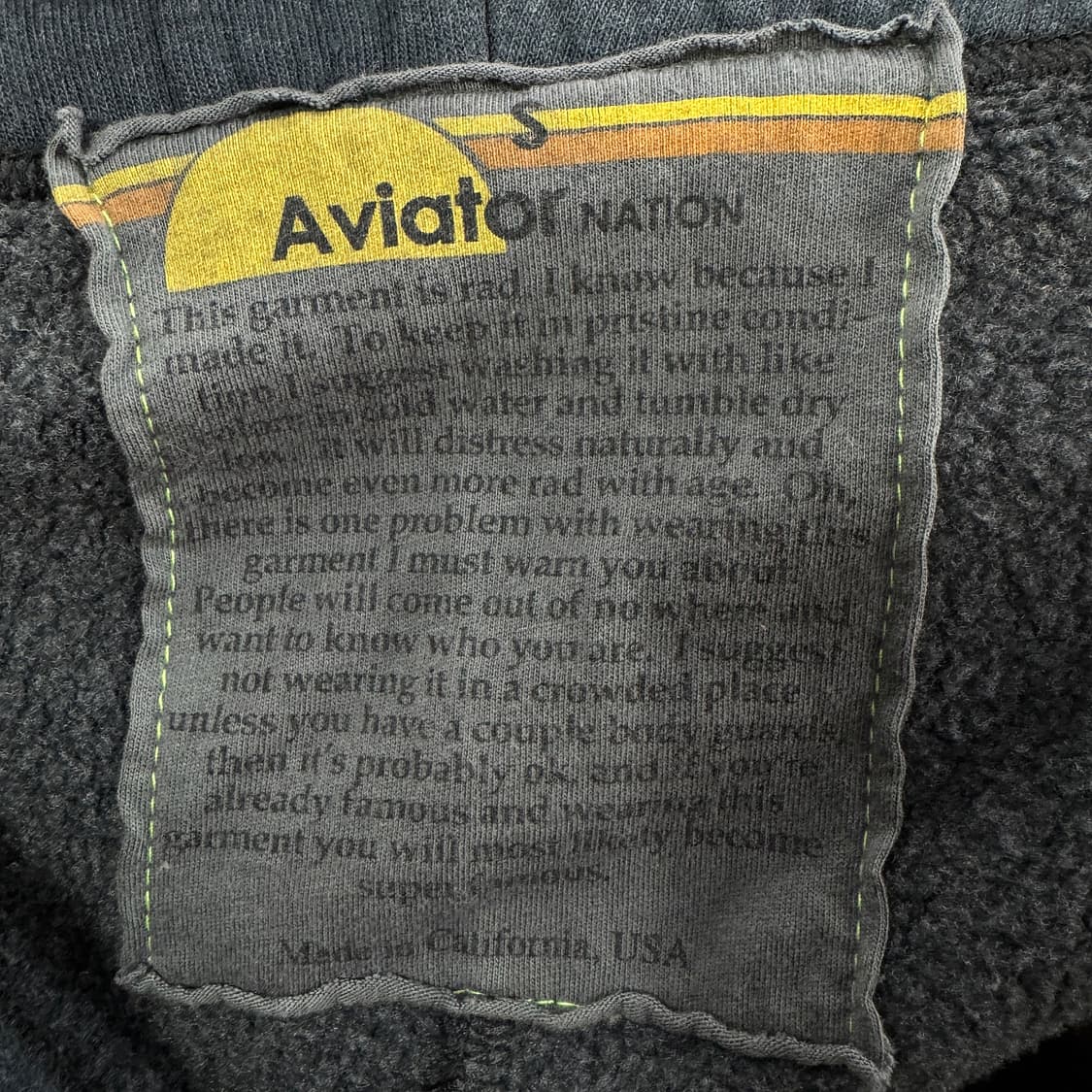 AVIATOR NATION 5 스트라이프 스웨트 조거 팬츠 상품이미지4