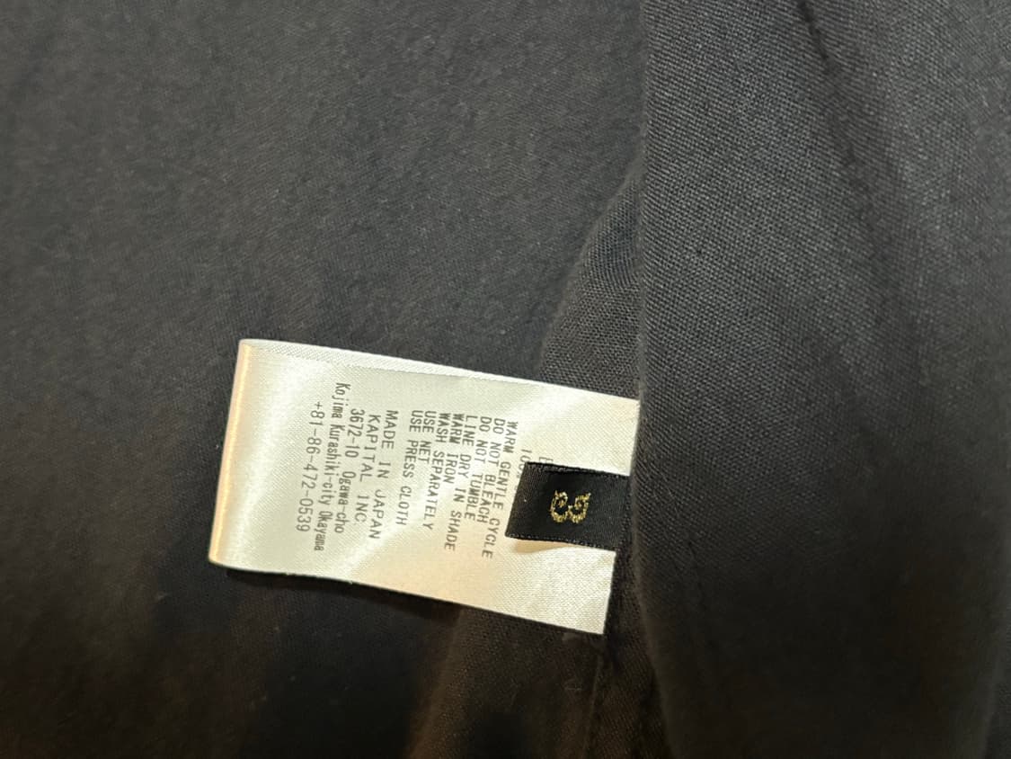 캐피탈 컷오프 튜닉 셔츠 상품이미지4