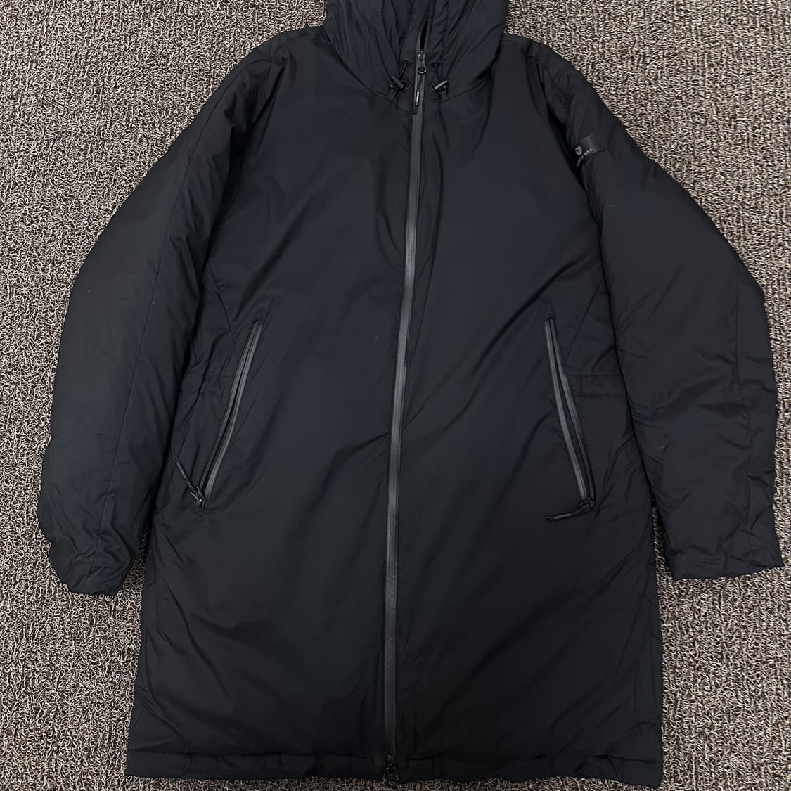 블랙야크 구스다운 롱패딩 블랙 100(L) 상품이미지3