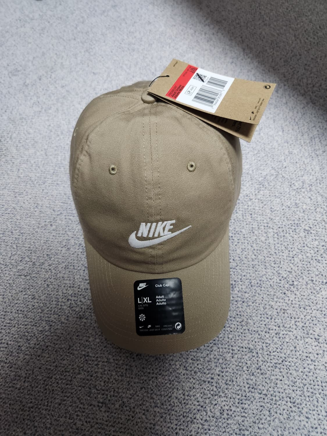 나이키 클럽 언스트럭처드 퓨추라 워시 볼캡 L/XL사이즈 상품이미지1