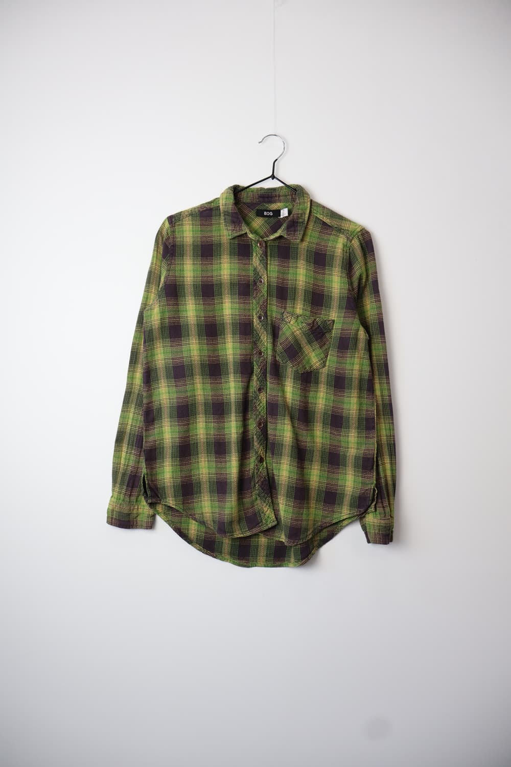 Bdg Green Cotton Checked Shirts 상품이미지4