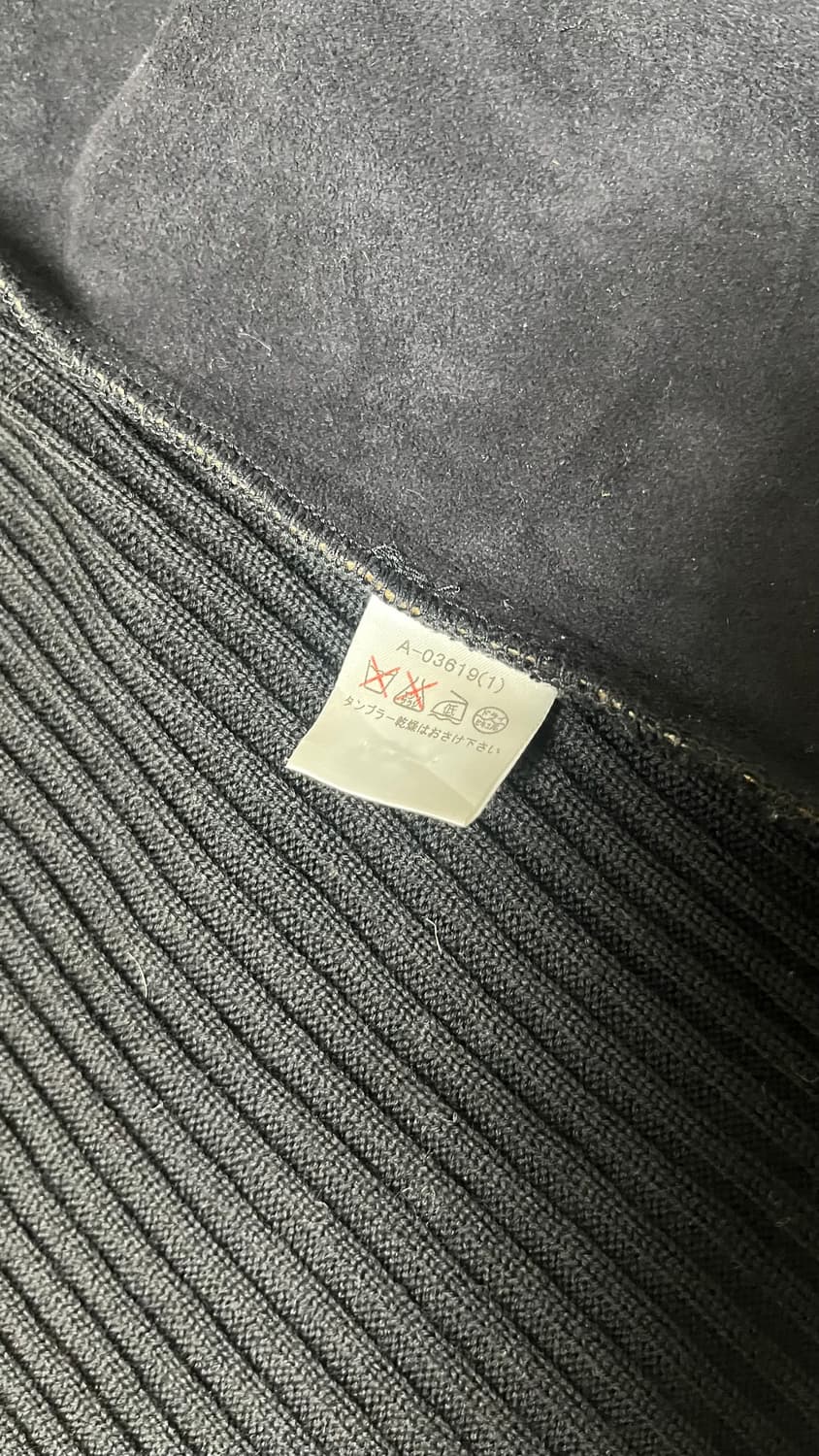 andreluciano 갸루깔 송치 레오파드 니트집업 상품이미지5