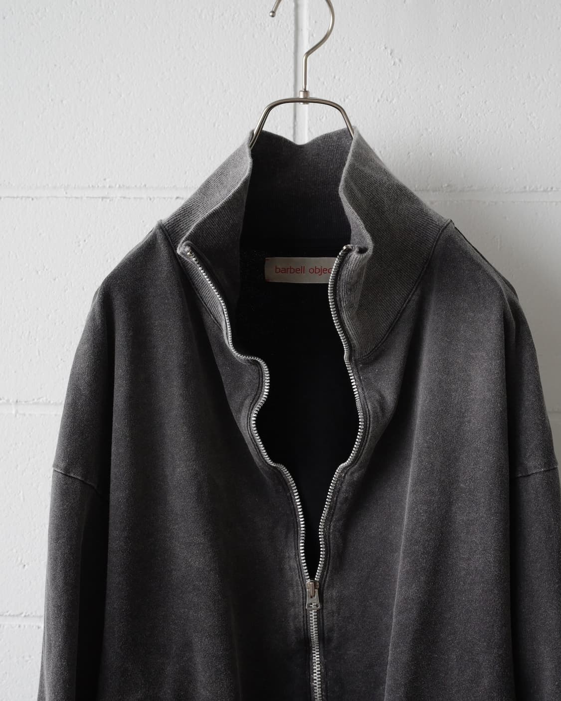 바벨 오브젝트 25SS 집 스웻 페이드 블랙 상품이미지2