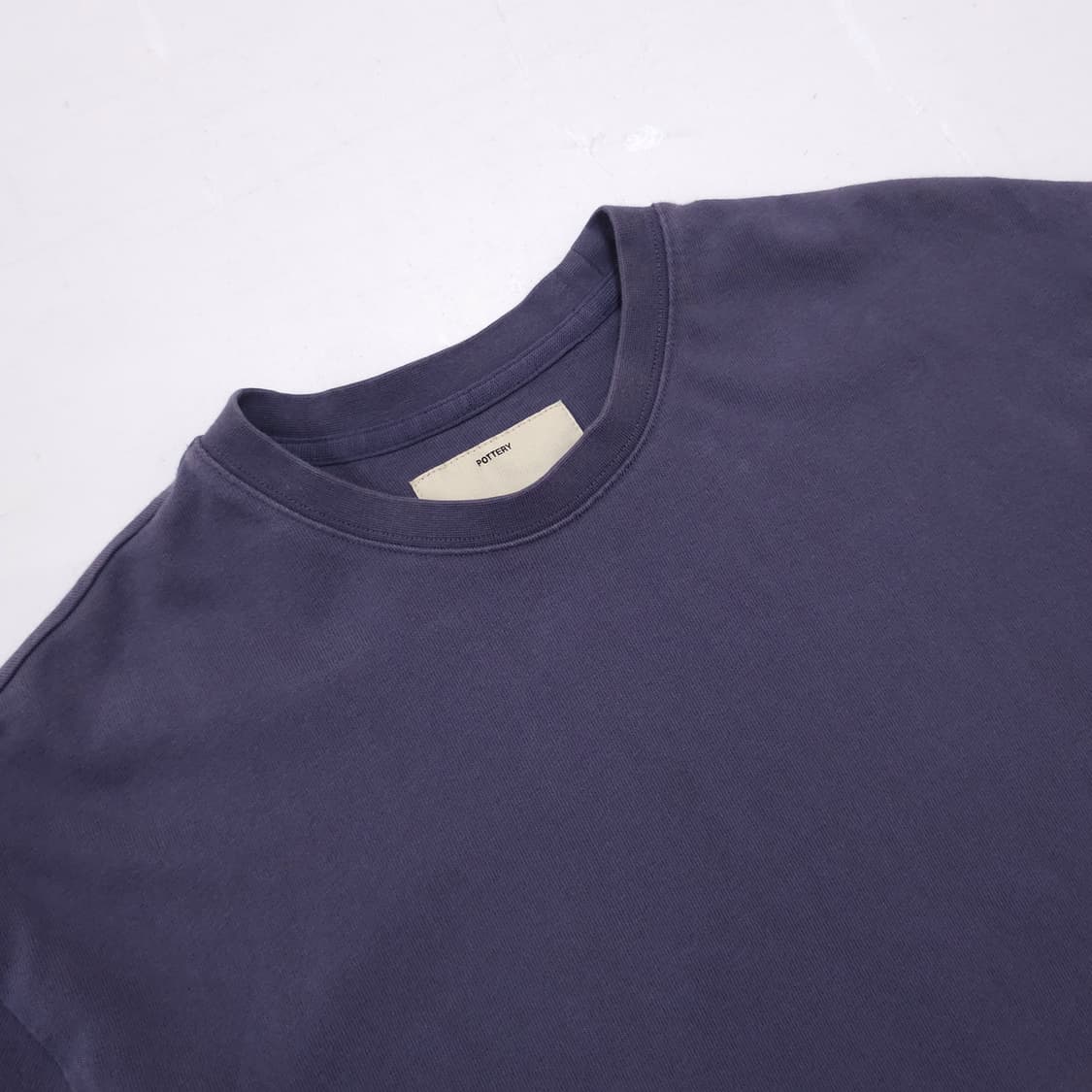 포터리 네이비 반팔티 상품이미지2
