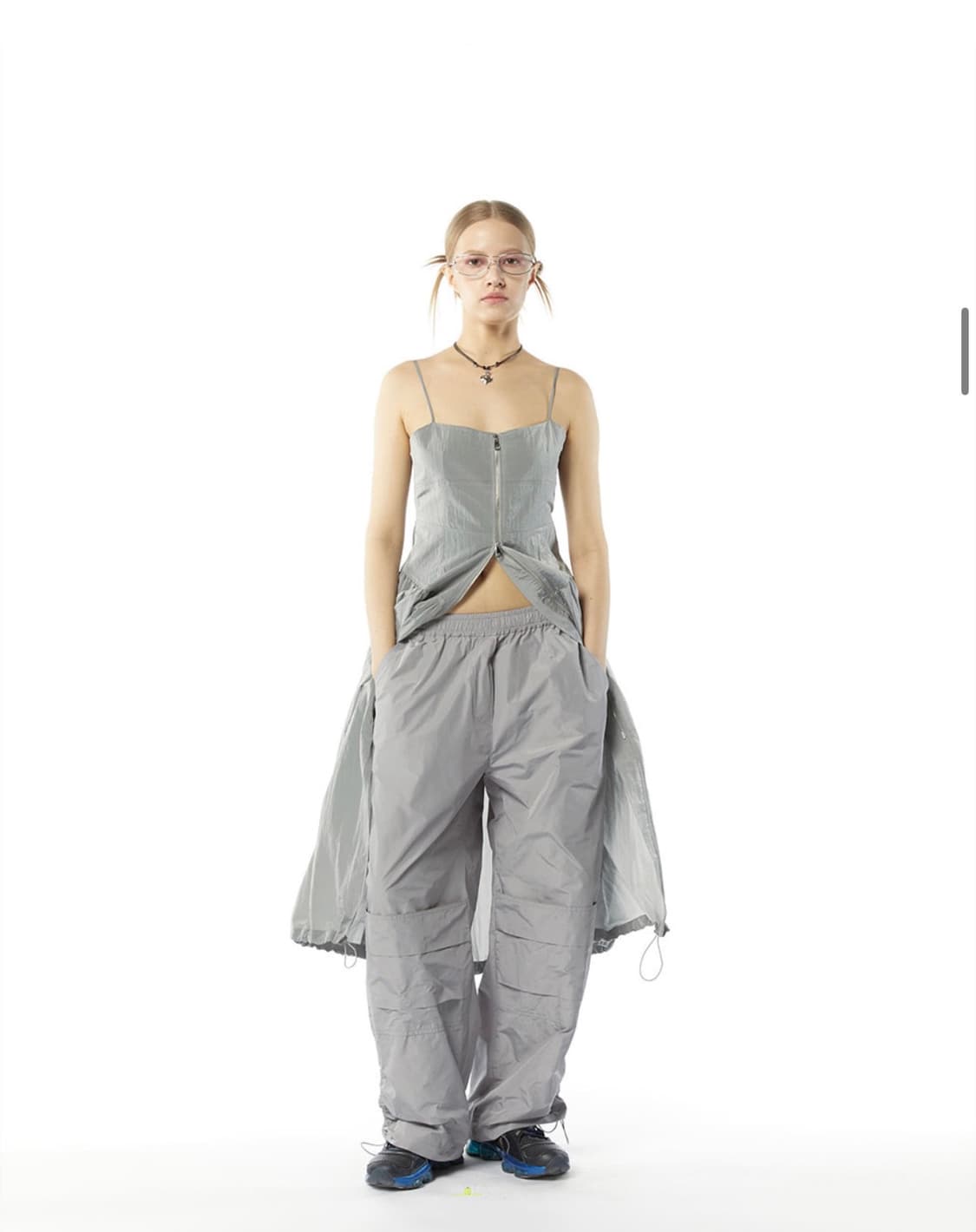 Lcdc zip front sleeveless dress 상품이미지3