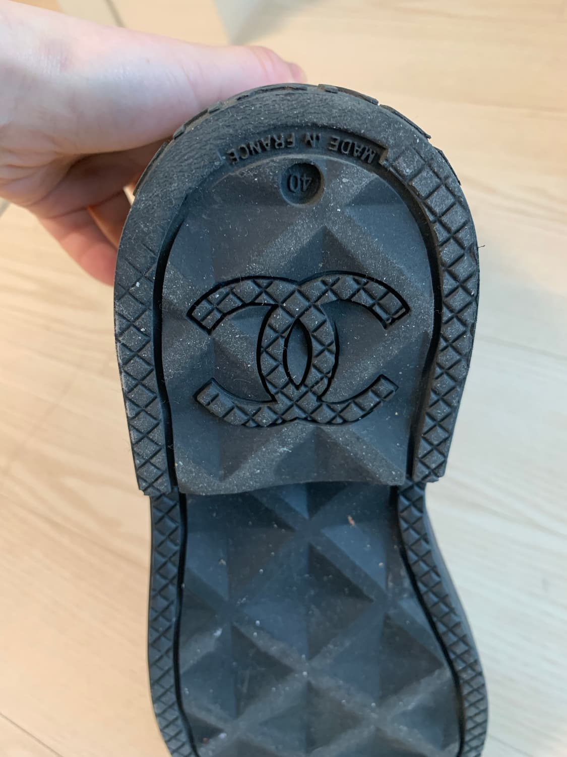 샤넬 러버 레인부츠 40  상품이미지5