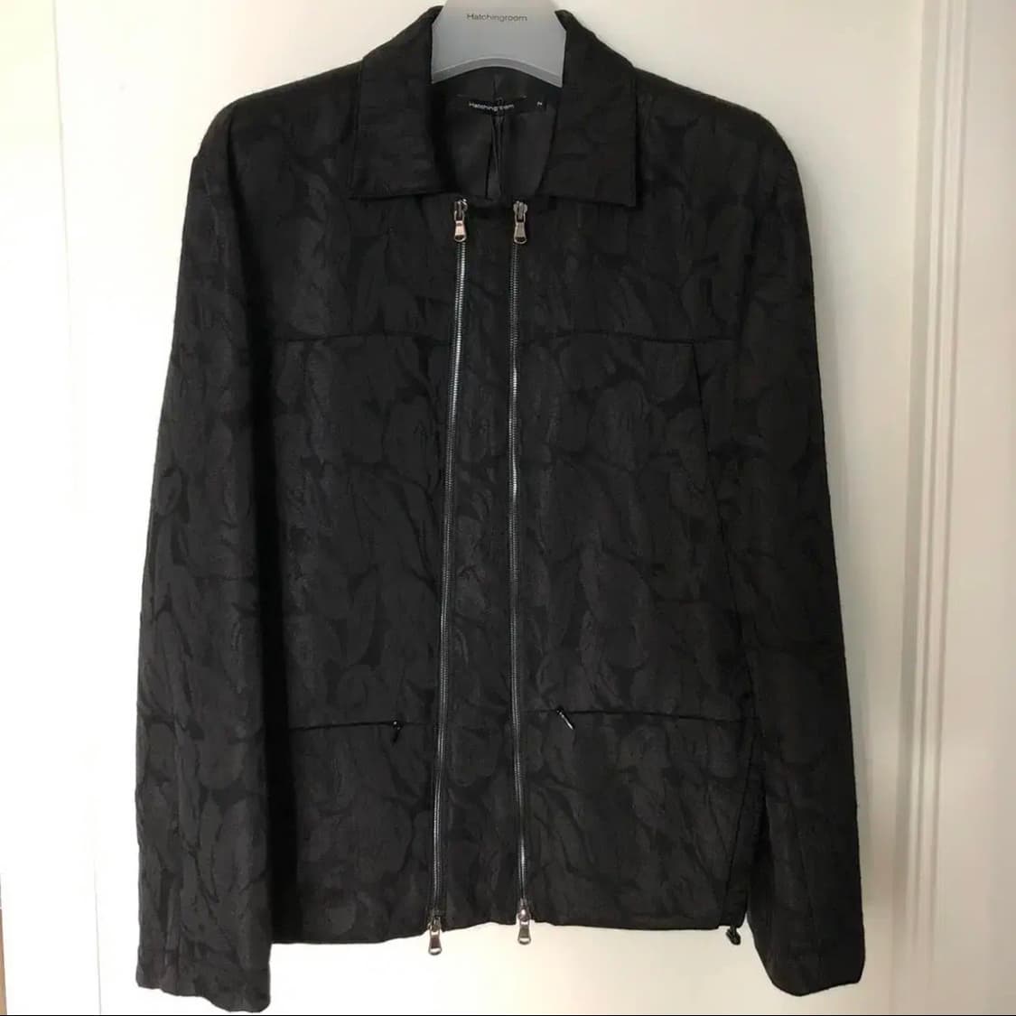 해칭룸 Double Zip Jacket Flower Jacquard 상품이미지3