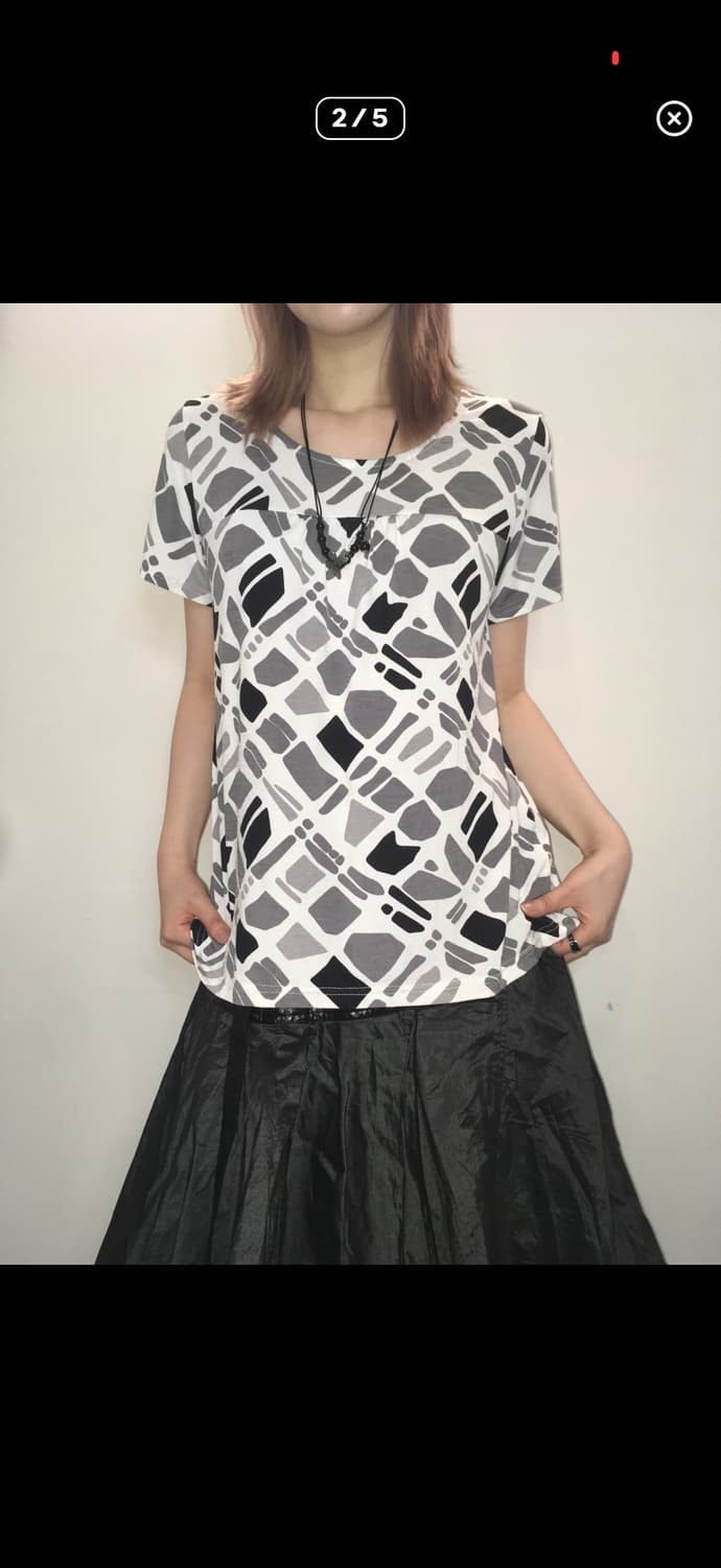 코이세이오 vintage Oriental pattern t shirt 상품이미지2