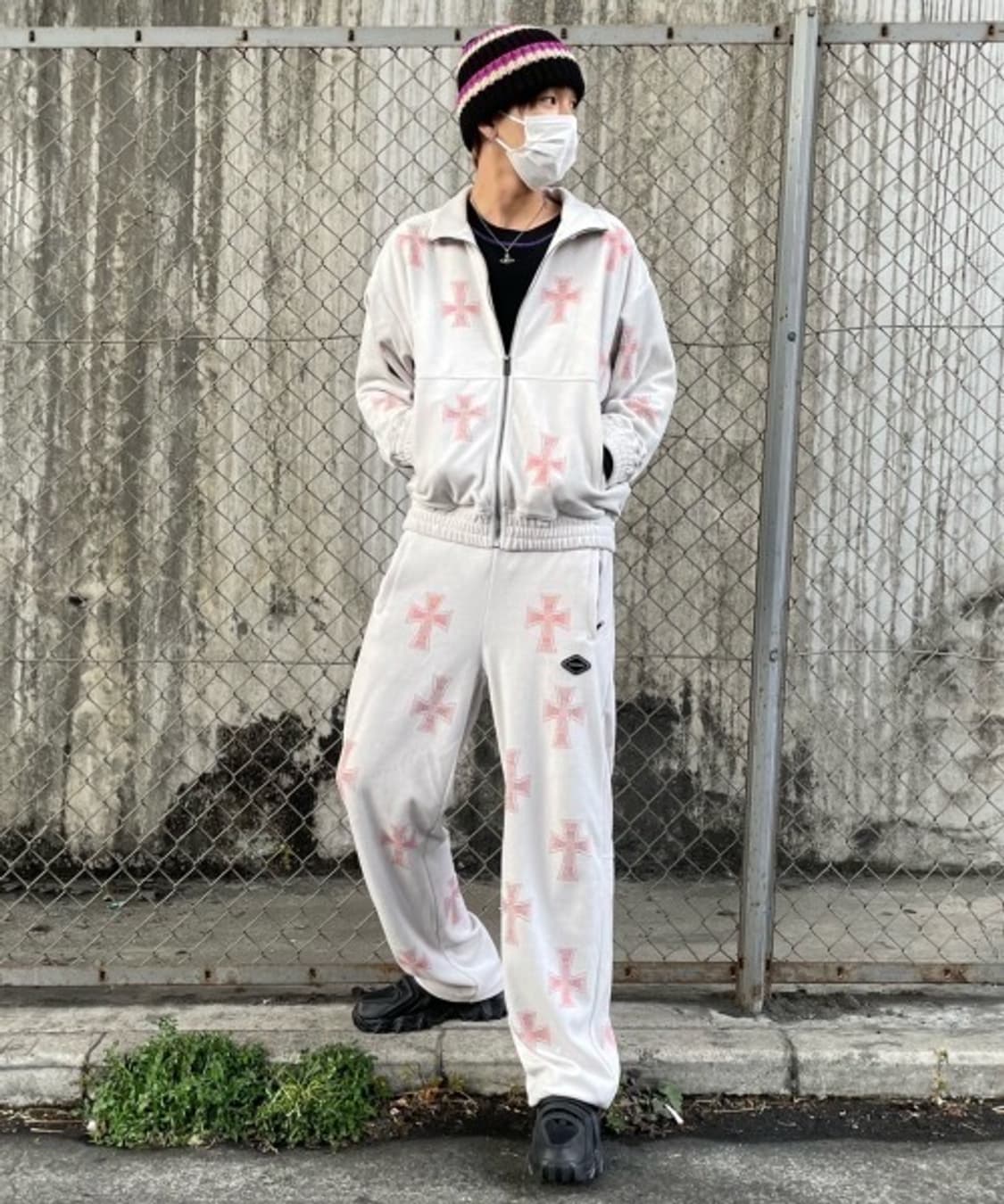 Unknown london GREY 라인스톤 자켓 L 상품이미지4