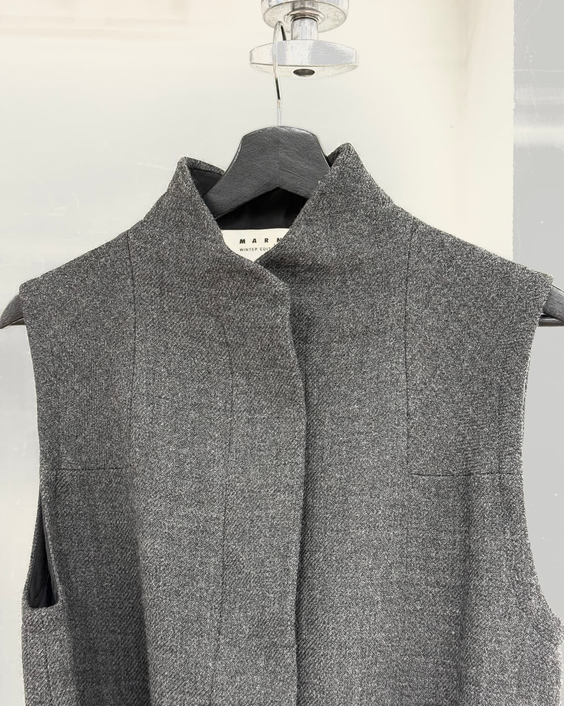 마르니 그레이 벨티드 베스트 상품이미지2