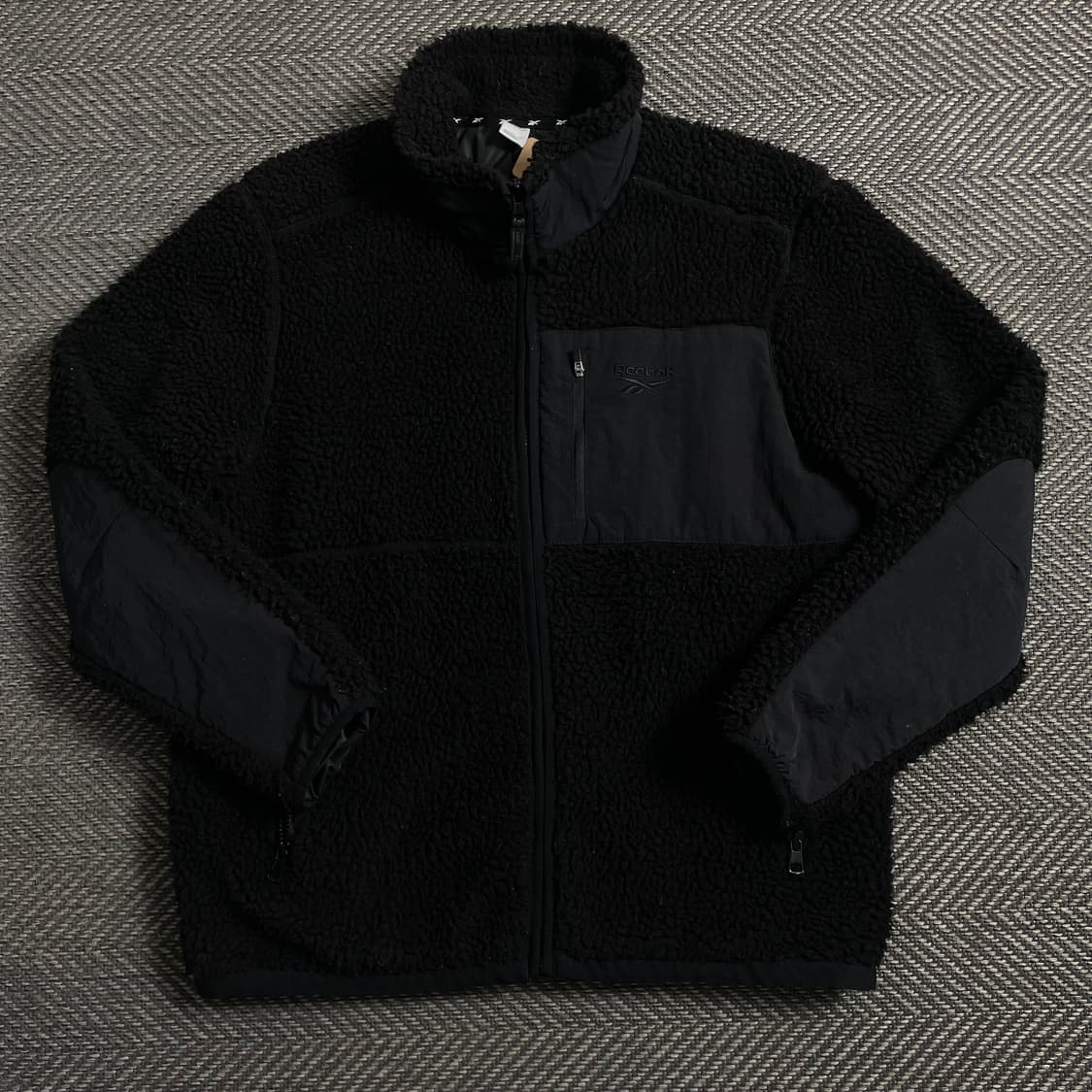 00s 리복 쉐르파 플리스 자켓 블랙y 4657 상품이미지2