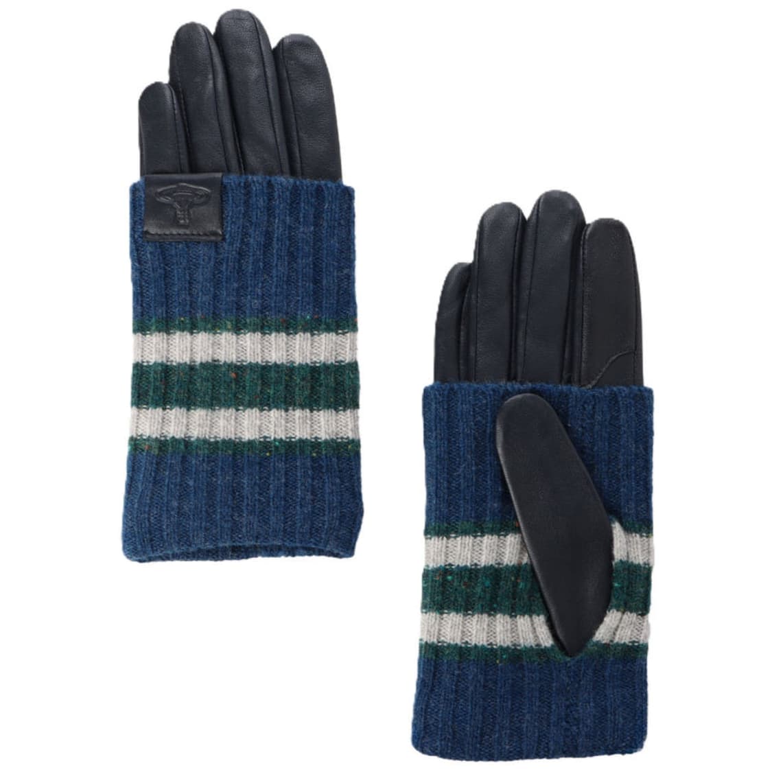 비비안웨스트우드 배색 니트 커프스 양가죽 장갑 상품이미지7