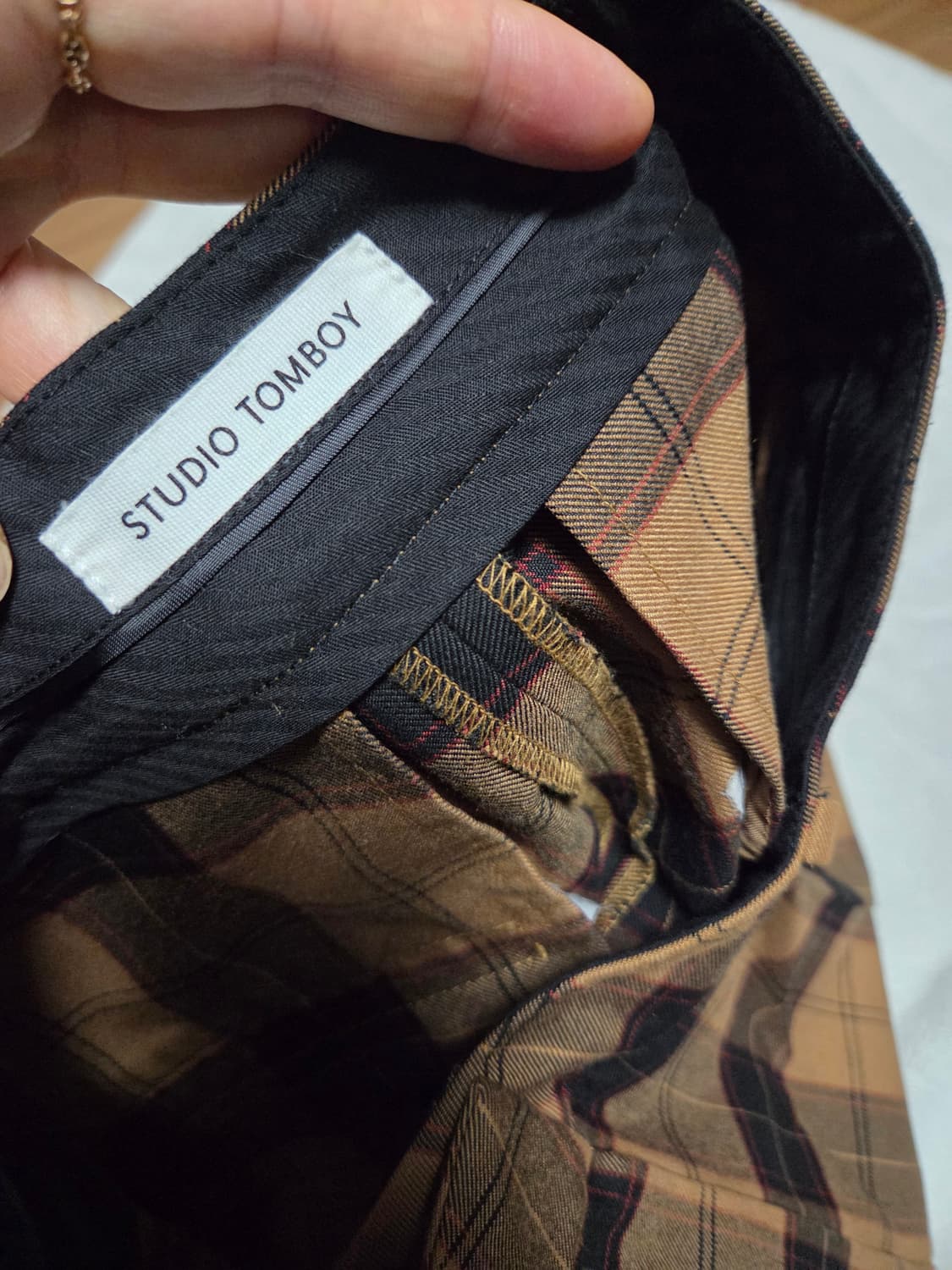 스튜디오톰보이 여성 가을 하프팬츠 27  상품이미지7