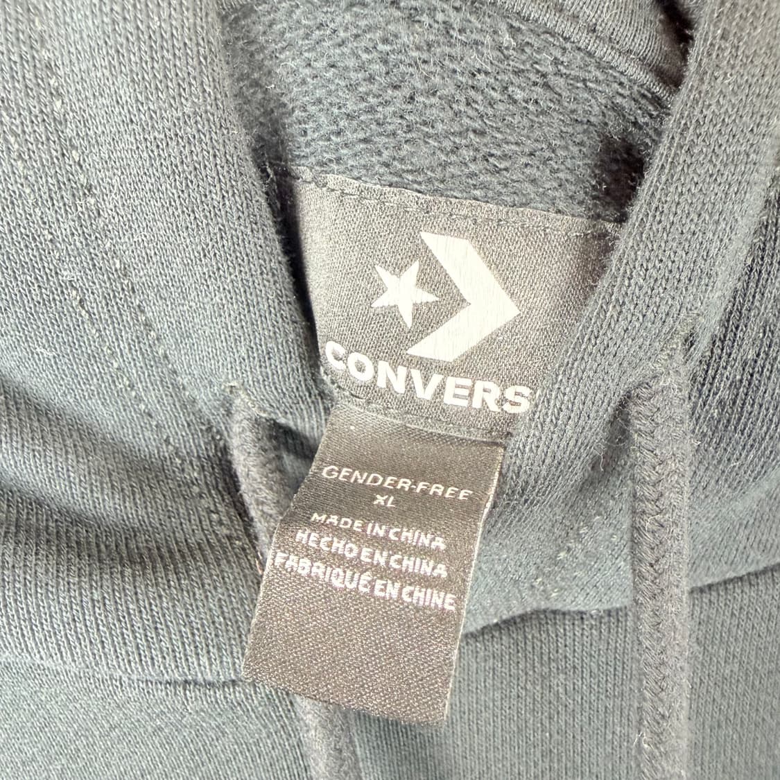 (115) 컨버스 x 리버풀 FC 루즈핏 후드 티 블랙 상품이미지5