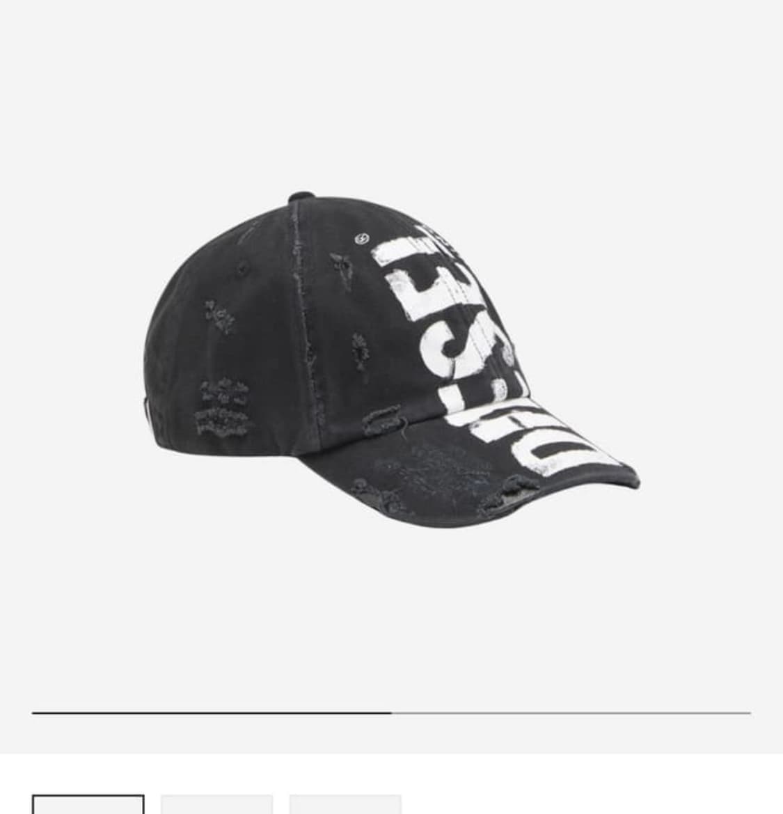 디젤 Disel 블랙 캡 상품이미지1