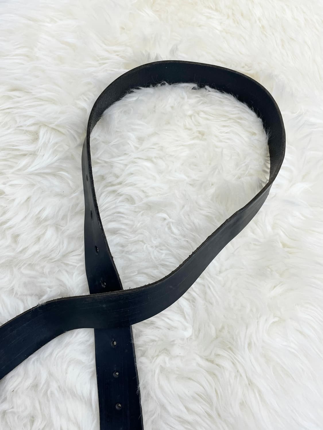 마리화나 메탈 리얼레더 버클 벨트 상품이미지3