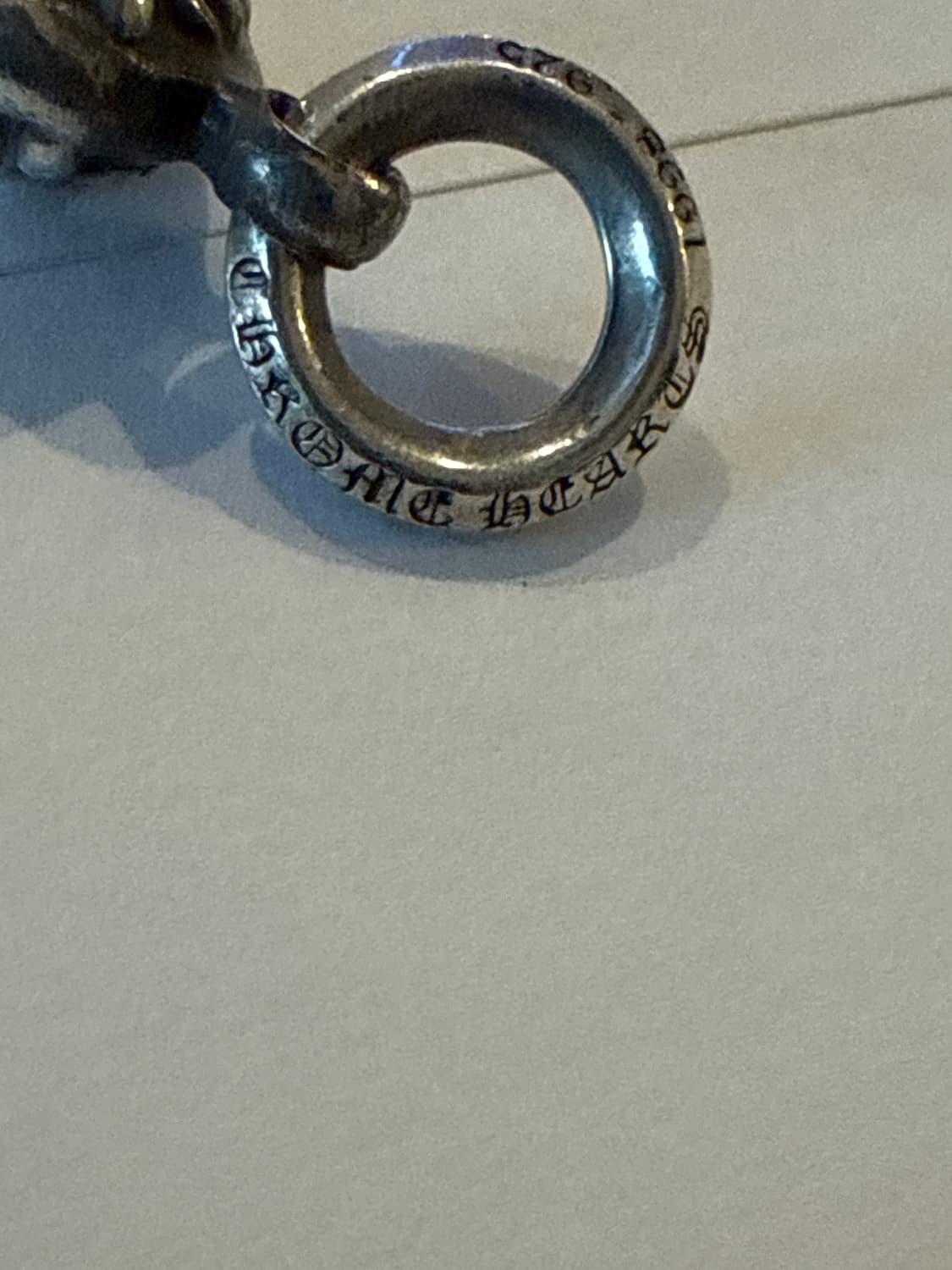 크롬하츠 원볼 타이니크로스 펜던트 목걸이 상품이미지4