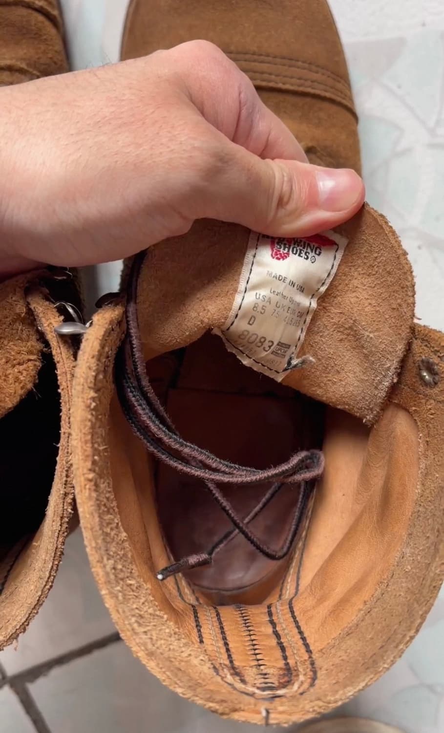 레드윙 8083 8.5d 상품이미지5