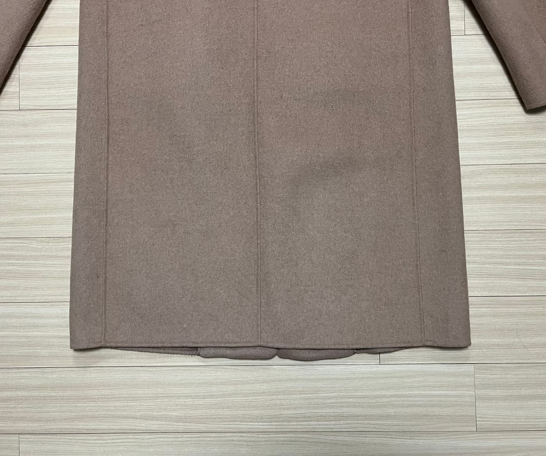 [95] 앤듀 캐시미어 블렌디드 코트 세미오버핏 카멜 상품이미지10