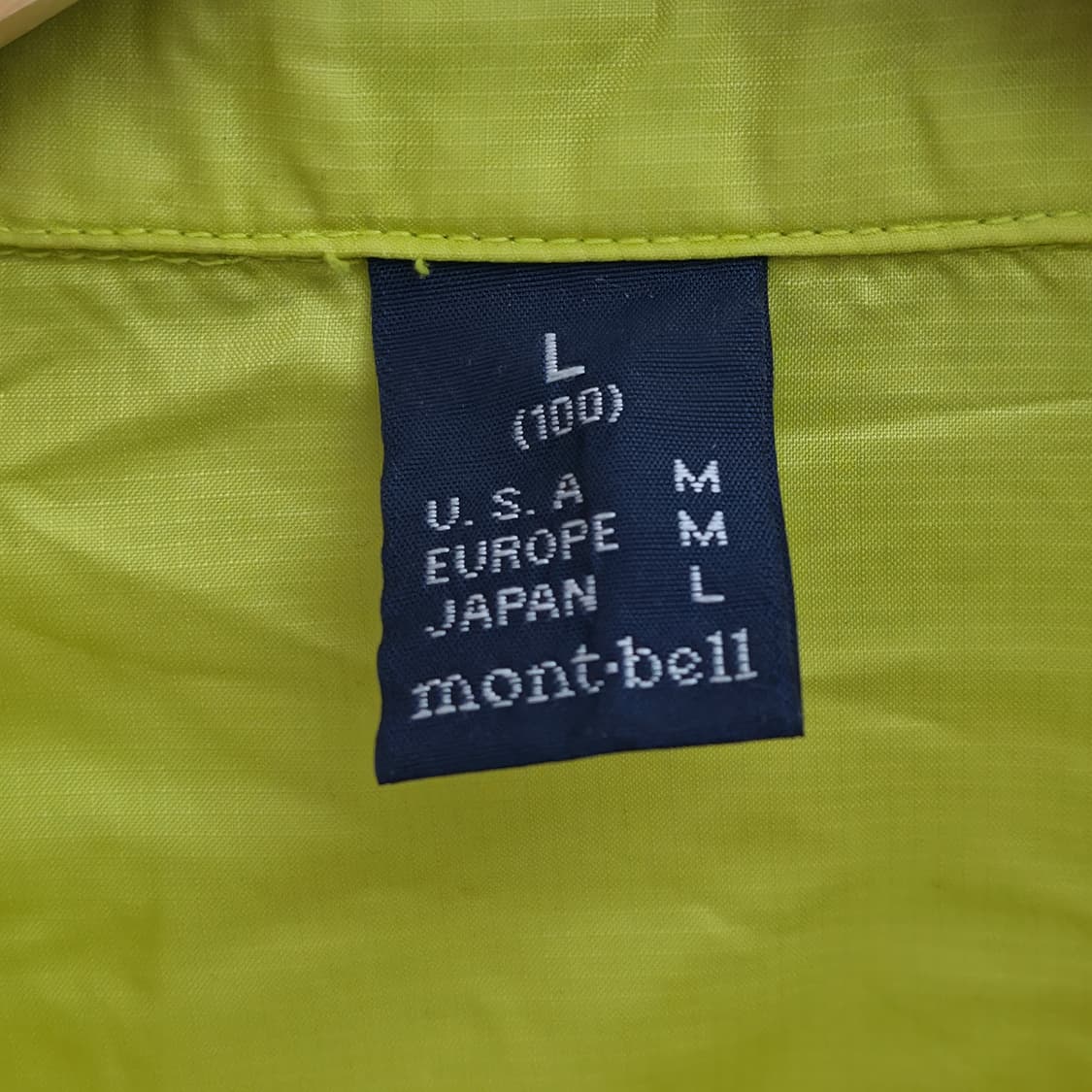 [M] 몽벨 경량 바람막이 상품이미지4