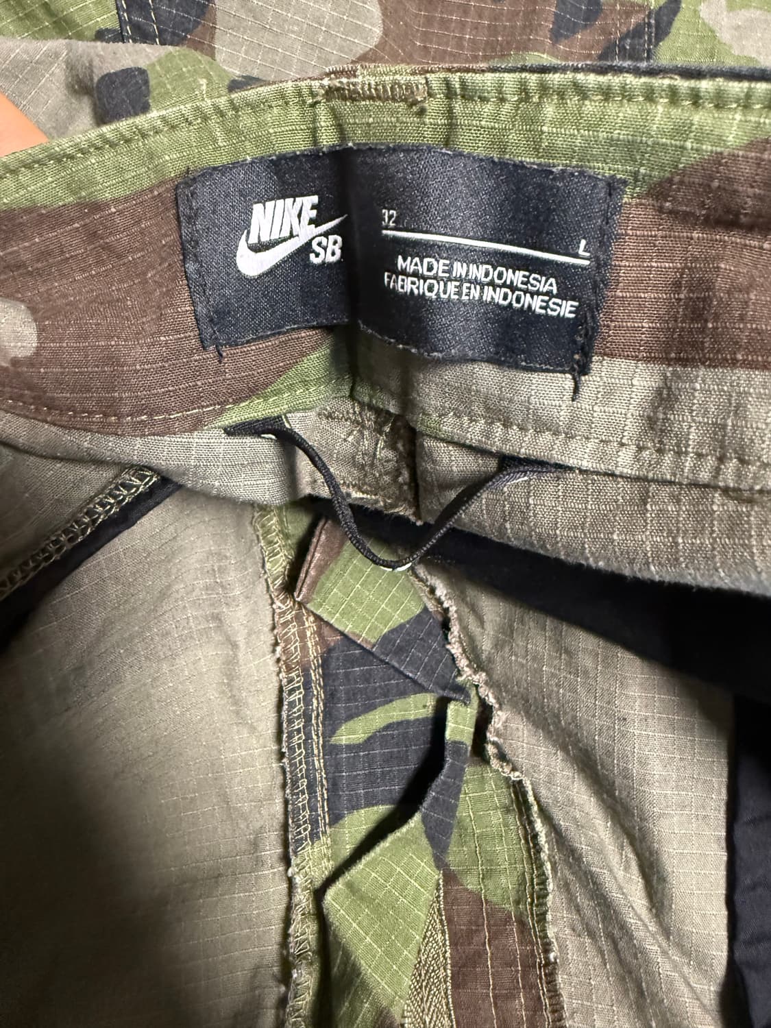 [L] 나이키 SB 밀리터리 카고 바지 상품이미지4