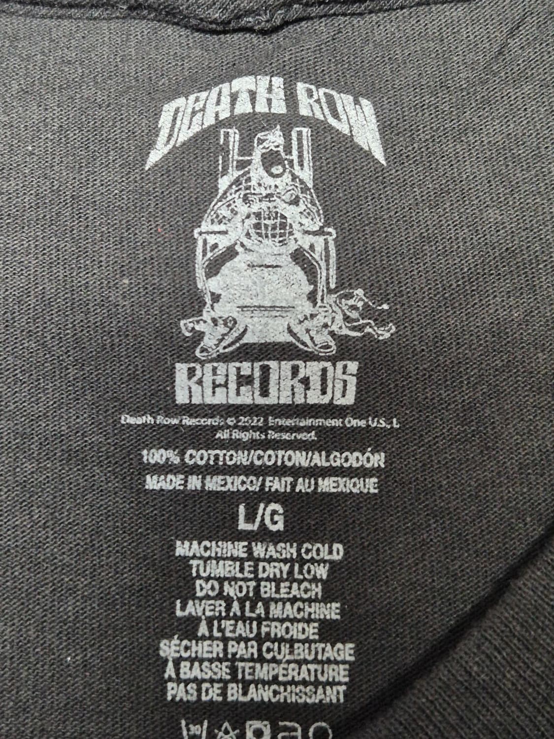 [L]스눕독 데스 로 오피셜 티셔츠 -161

총장 : 75
어깨 :  상품이미지5