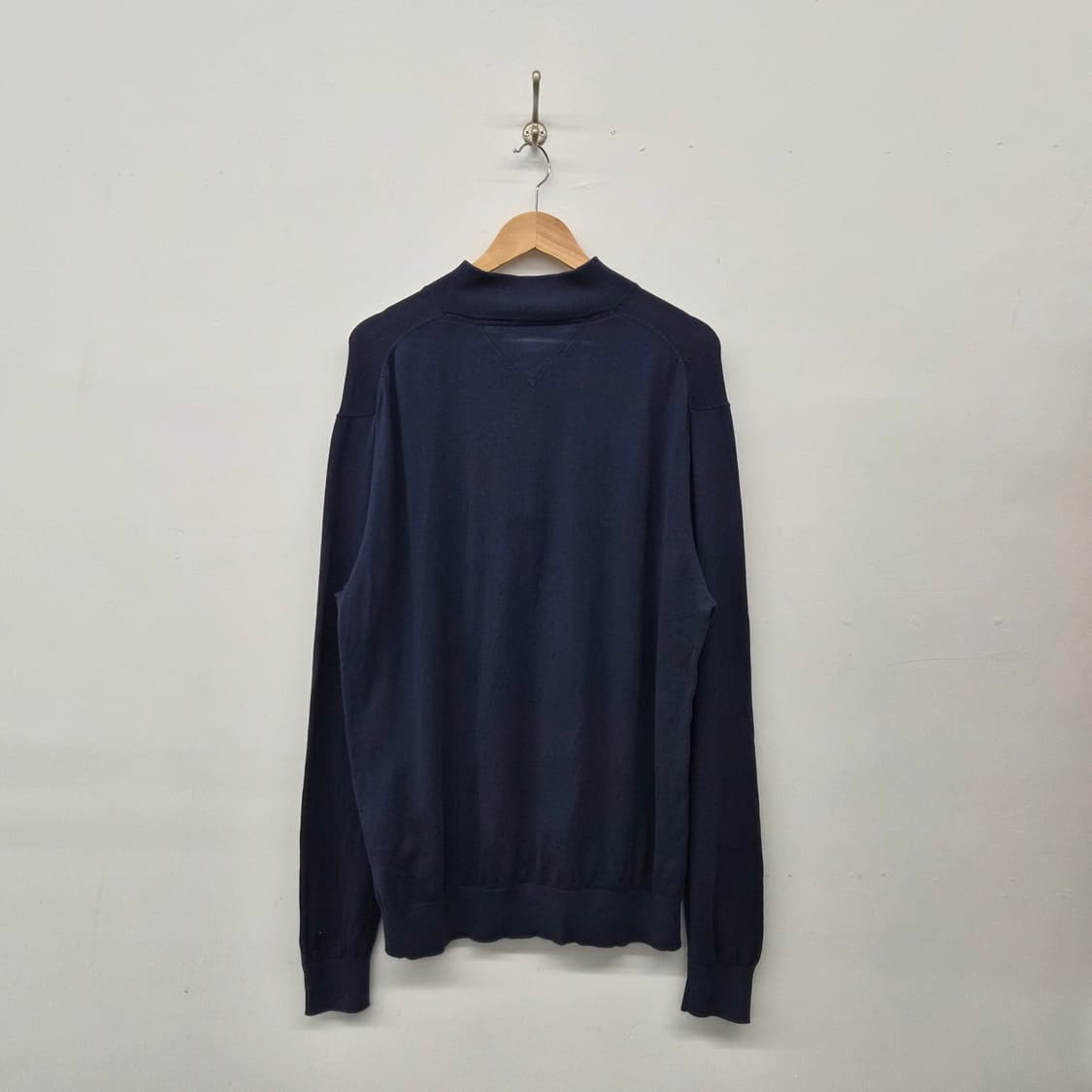 타미힐피거 네이비 하프집업 니트 남성 XL 상품이미지7