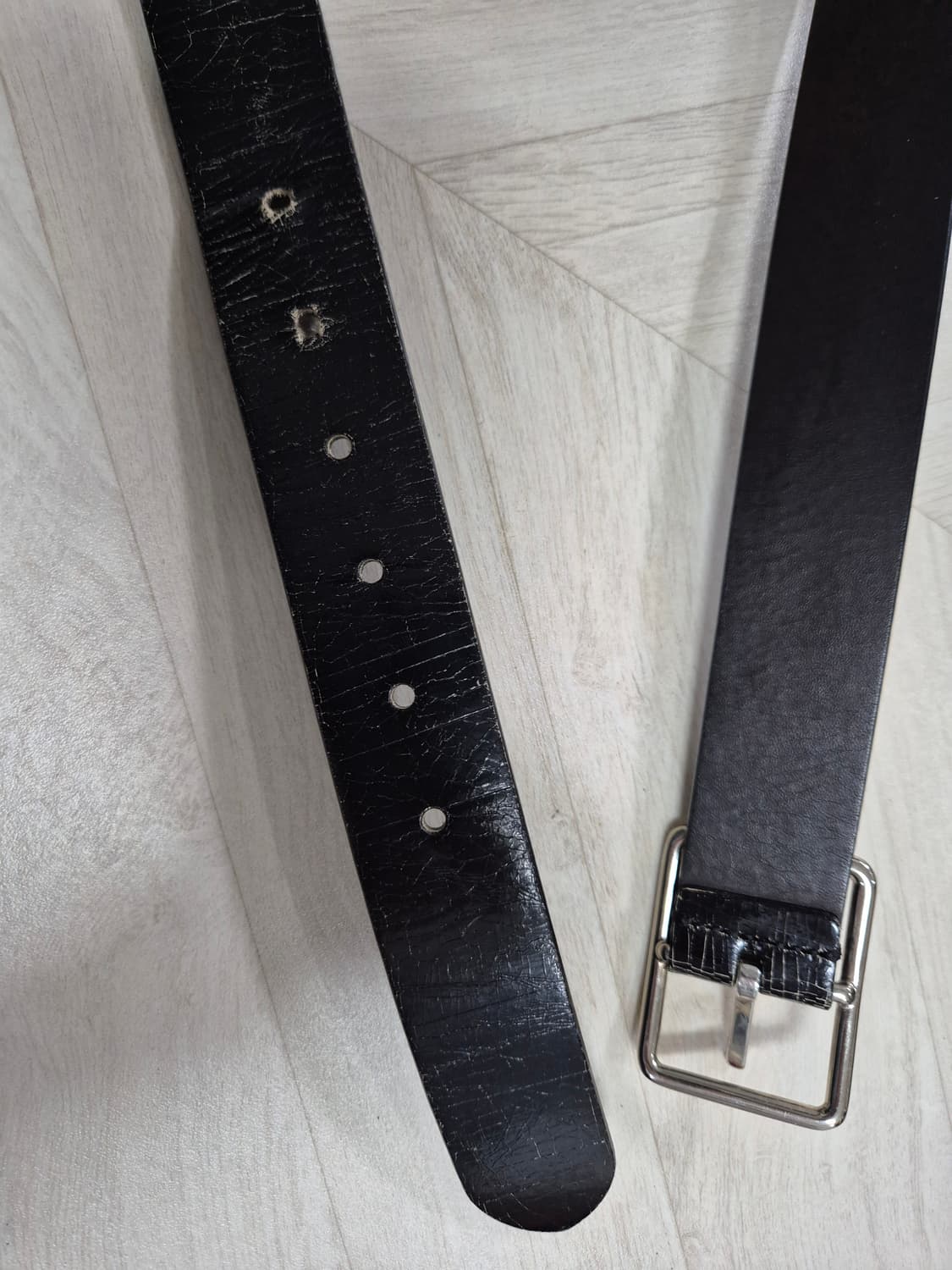 정품 디젤 천연가죽 벨트 상품이미지4
