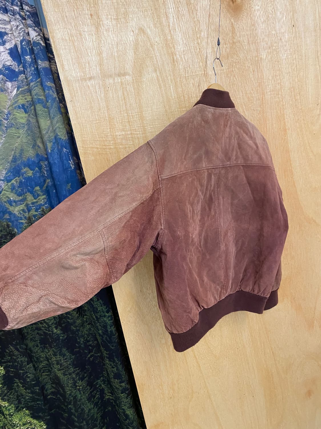 80's VTG hard faded suede blouson 하드 페이딩 상품이미지6