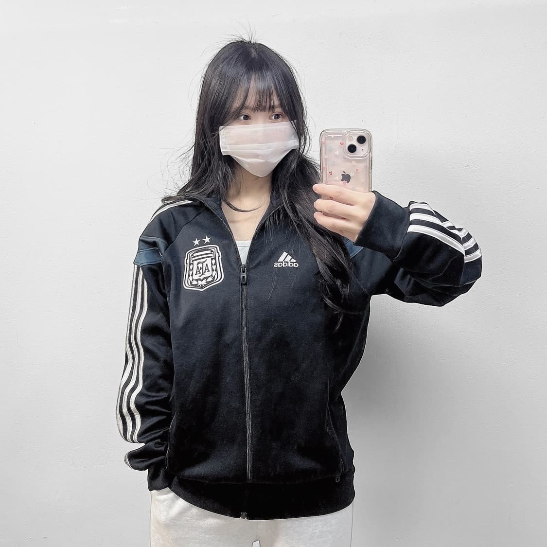 아디다스 아르헨티나 트랙탑 져지 블랙 상품이미지1