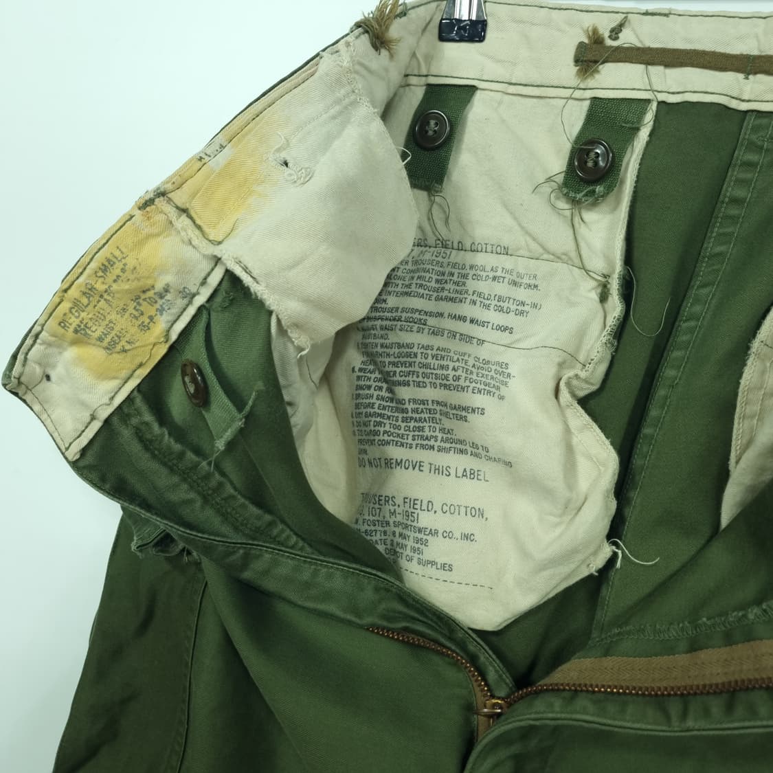 1950년대 오리지날 M-51 필드 팬츠 상품이미지7